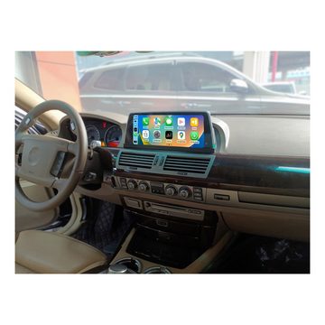 TAFFIO Für BMW E65 E66 10.25" Touchscreen Android GPS CarPlay AndroidAuto Einbau-Navigationsgerät