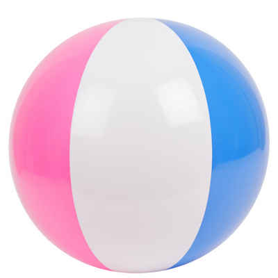 Intex Wasserball Badespielzeug Wasserball,Strandball bunt (Aufblasbarer Beachvolleyball), Extra großer Strandball Ø 61 cm,Ideal für Wasserspiele