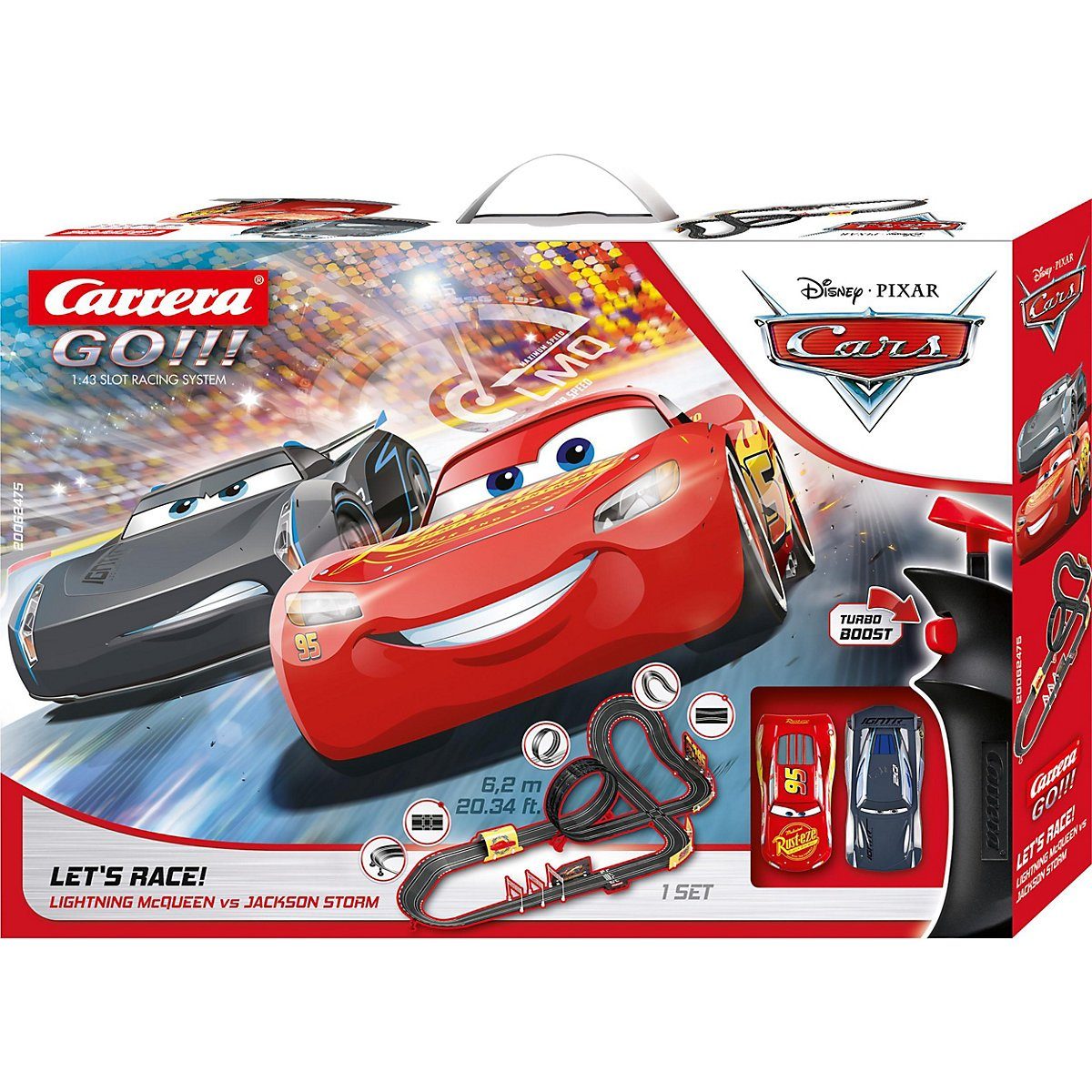 Carrera® Autorennbahn Carrera GO!!! Disney Pixar Cars - Let's Race!