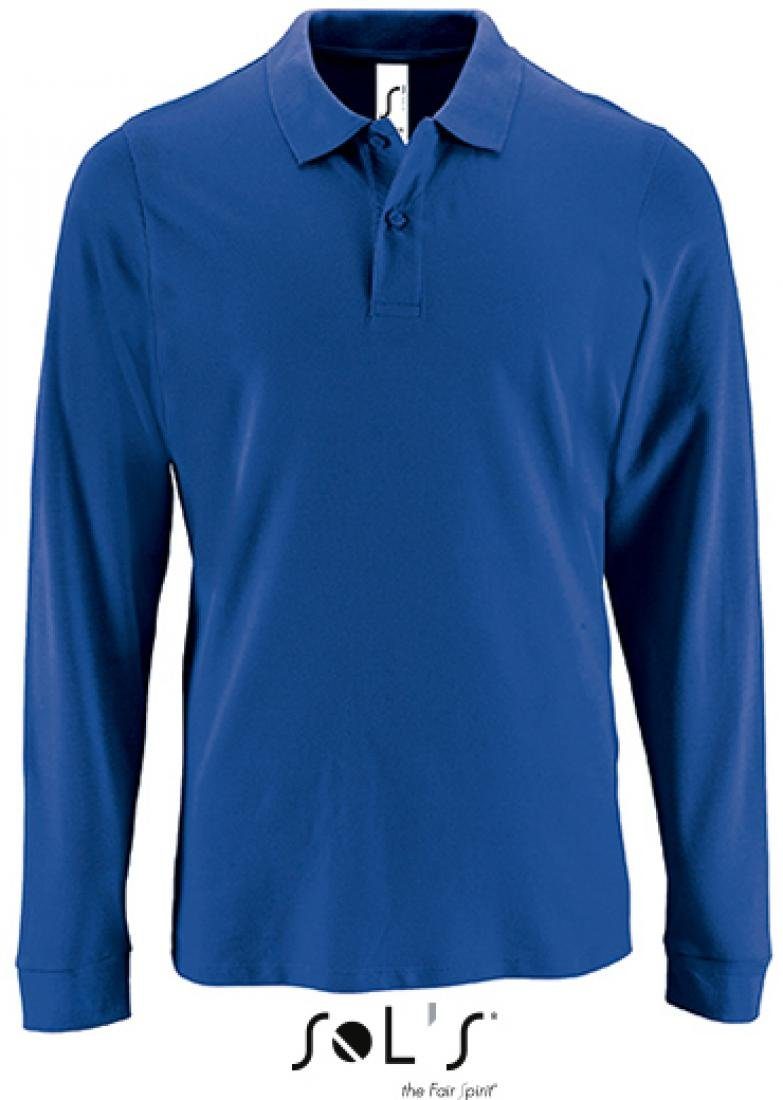 SOLS Langarm-Poloshirt Herren Long-Sleeve Piqué Polo günstig online kaufen