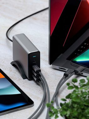 Satechi 165W USB-C 4-Port PD GaN Charger USB-Ladegerät (1-tlg)