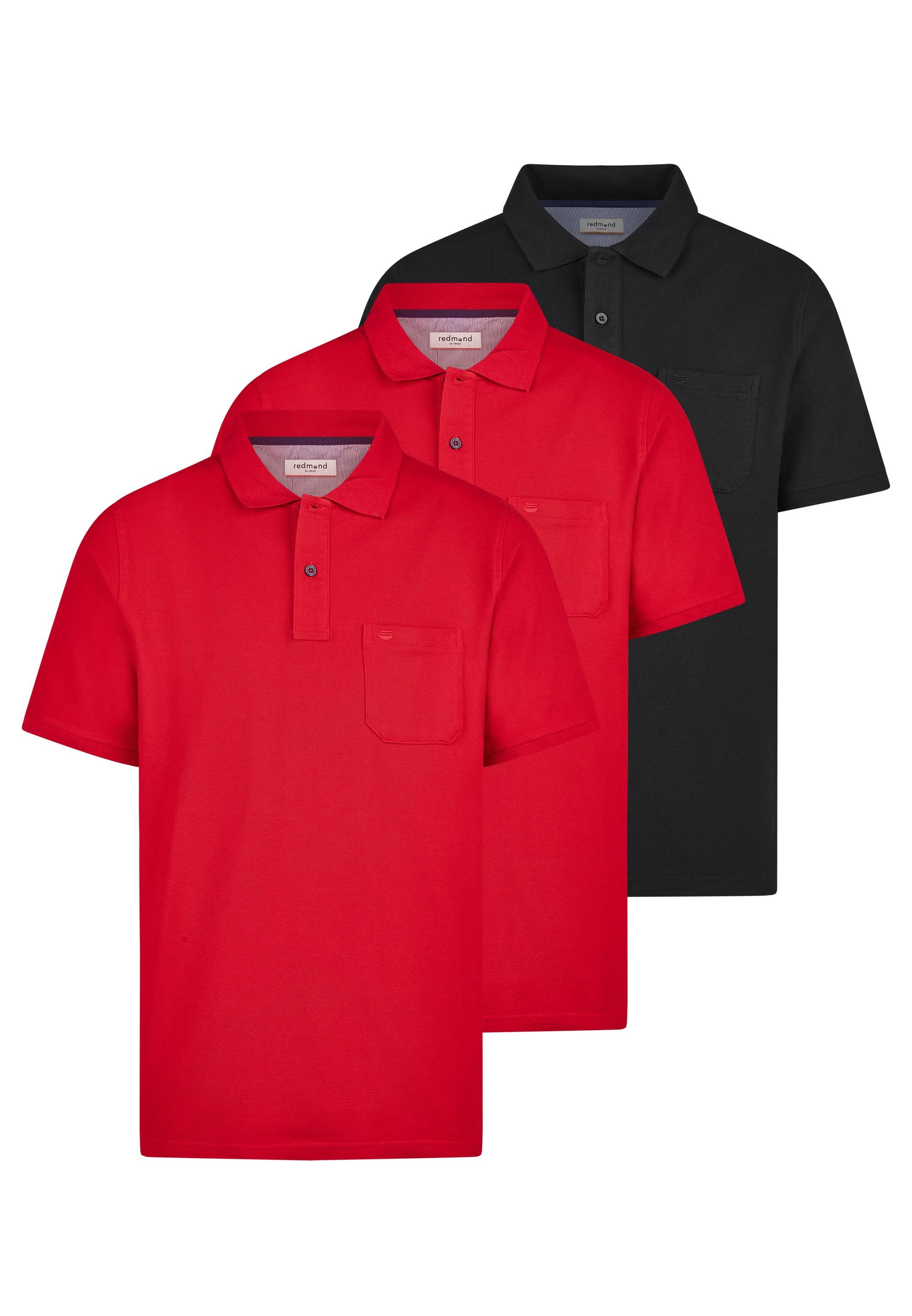 Poloshirt 3er Pack Basic