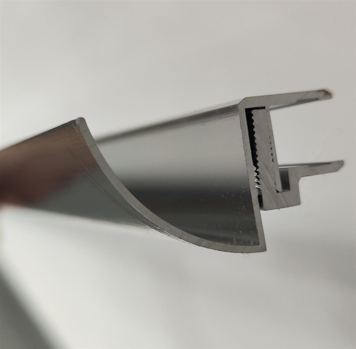 Glaszentrum Hagen Vordach Typ-RRS 150cm Regenrinne Ablaufrinne für Glasvordächer 10,8-17,5mm