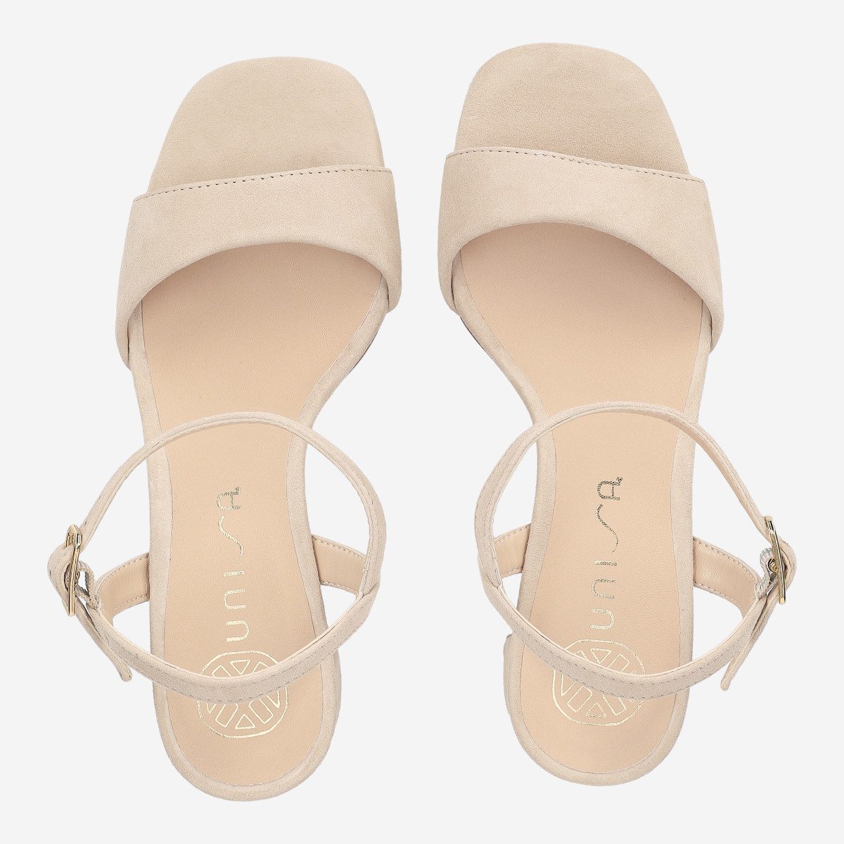 Unisa Unisa MORATY_KS SKIN, Sandaletten, Beige, Damen Sandalette