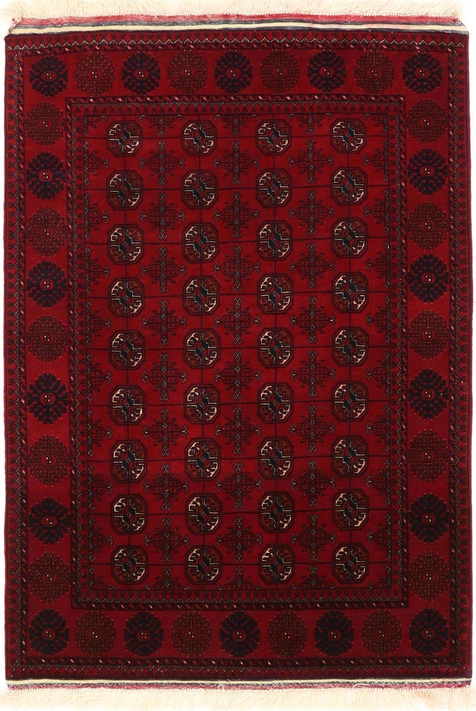 Orientteppich Trading, mm Handgewebter Höhe: Teppich, Mauri 0.6 Orientteppich Nain Afghan 123x89