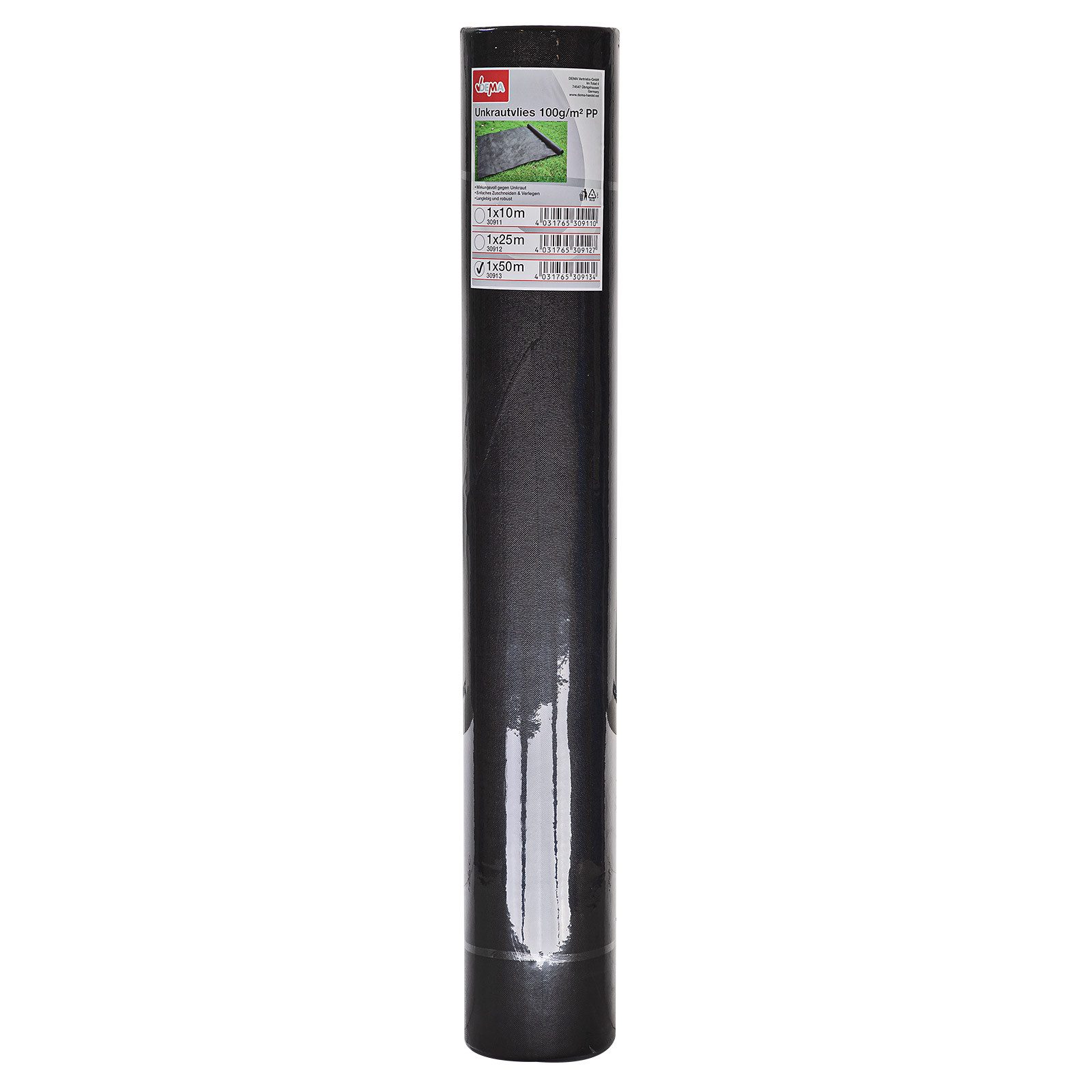 DEMA Unkrautvlies Unkrautvlies 1x50m 100g/m² PP