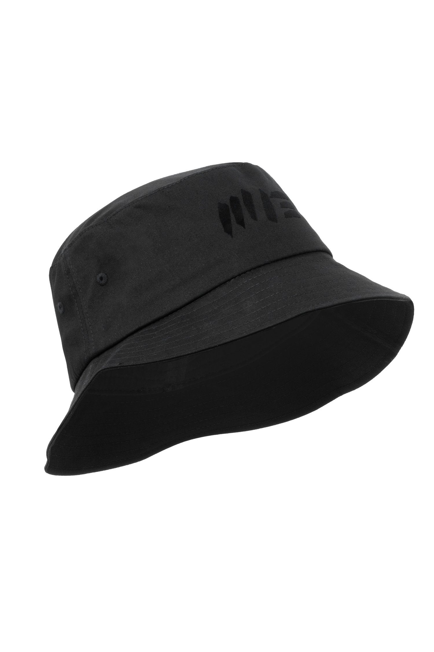 Manufaktur13 Fischerhut M13 Bucket Hat Hat, Out - Vegan Session Anglerhut, 100% Black Fischermütze