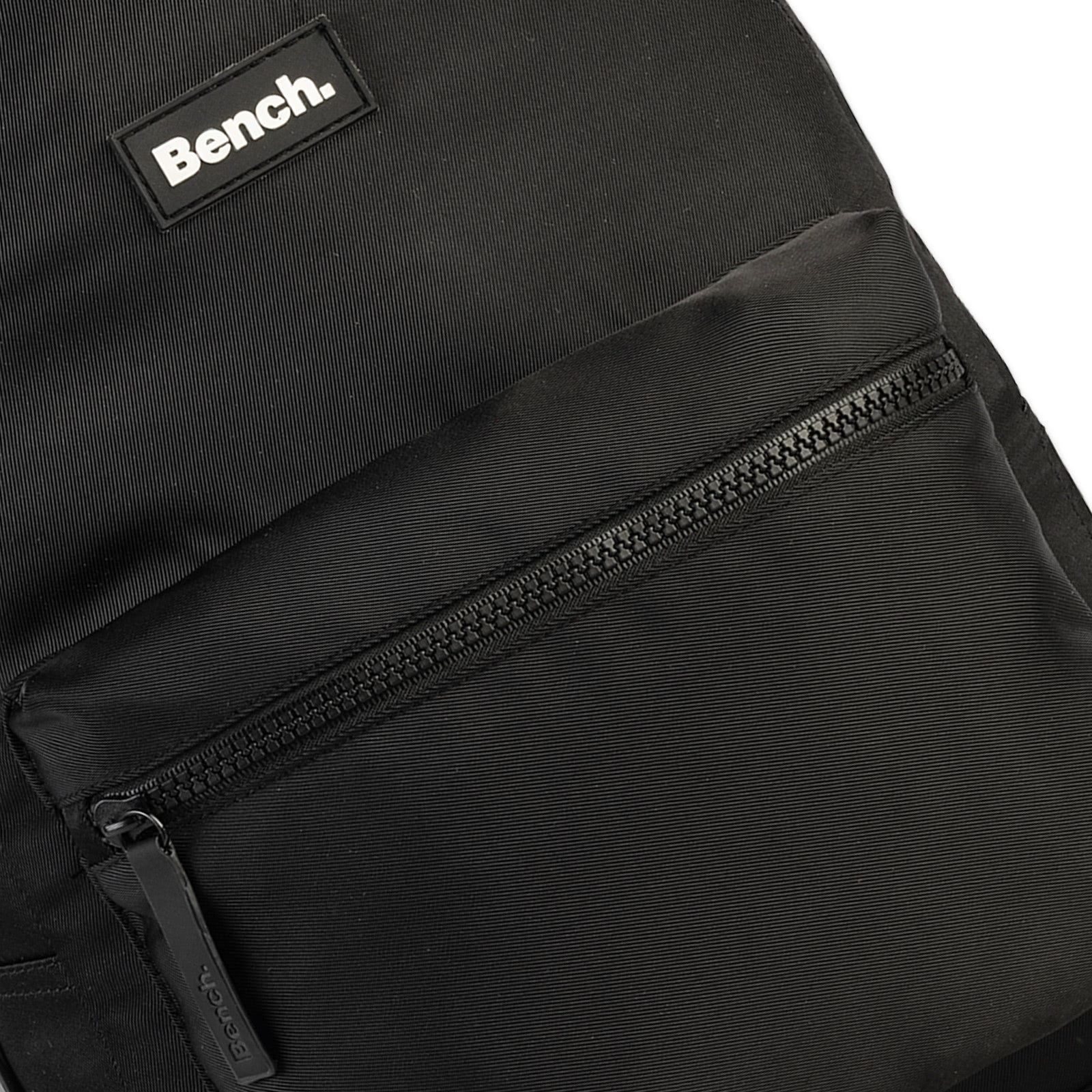 Bench. Rucksack Bench Rucksack schwarz Nylon Cityrucksack, Damen Cityrucksack Nylon, schwarz ca. 12cm hoch