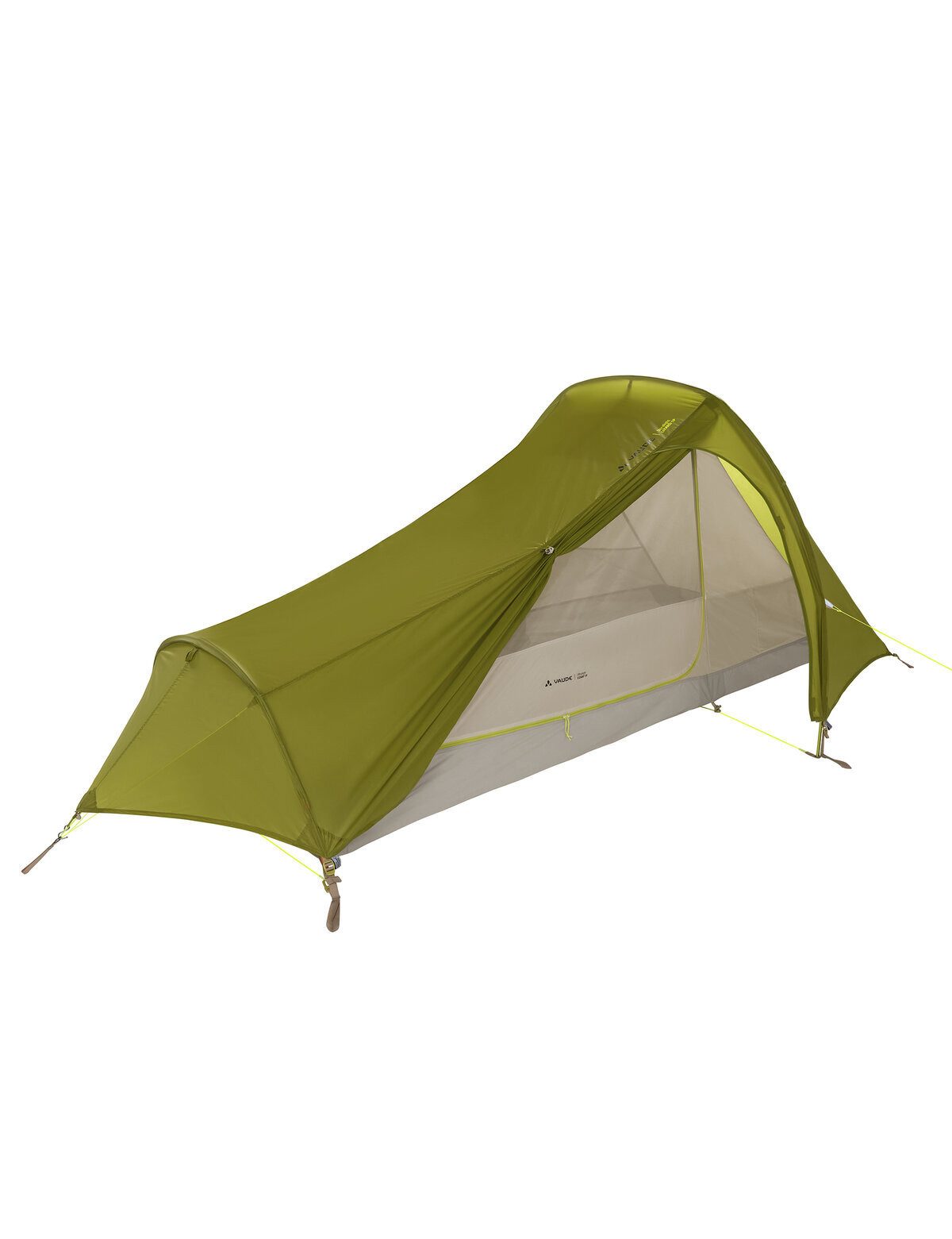 VAUDE Einbogenzelt Ultralight Lizard 1P, Personen: 1 (Set, 1 tlg., mit Transporttasche und Zeltunterlage)