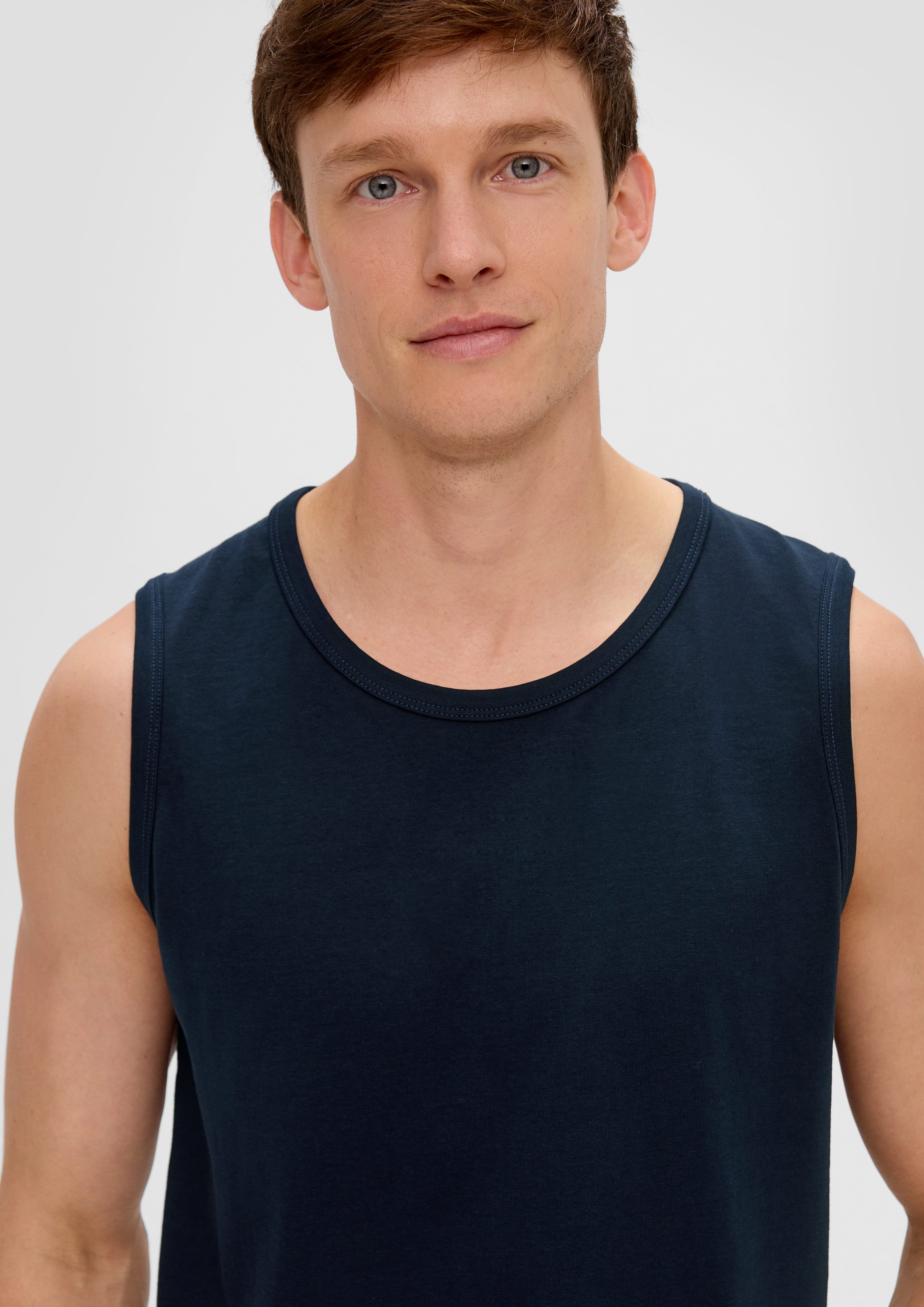 s.Oliver Kurzarmshirt Ärmelloses Shirt im 3er-Pack günstig online kaufen