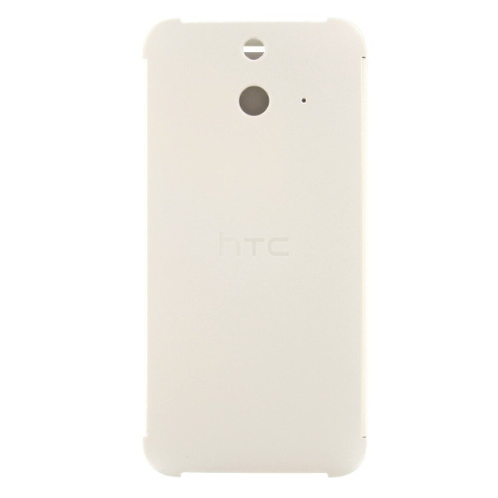 HTC Handytasche Original Flip Cover Handyhülle für HTC One E8 Weiß Schutz HCV980 (Flip Cover)