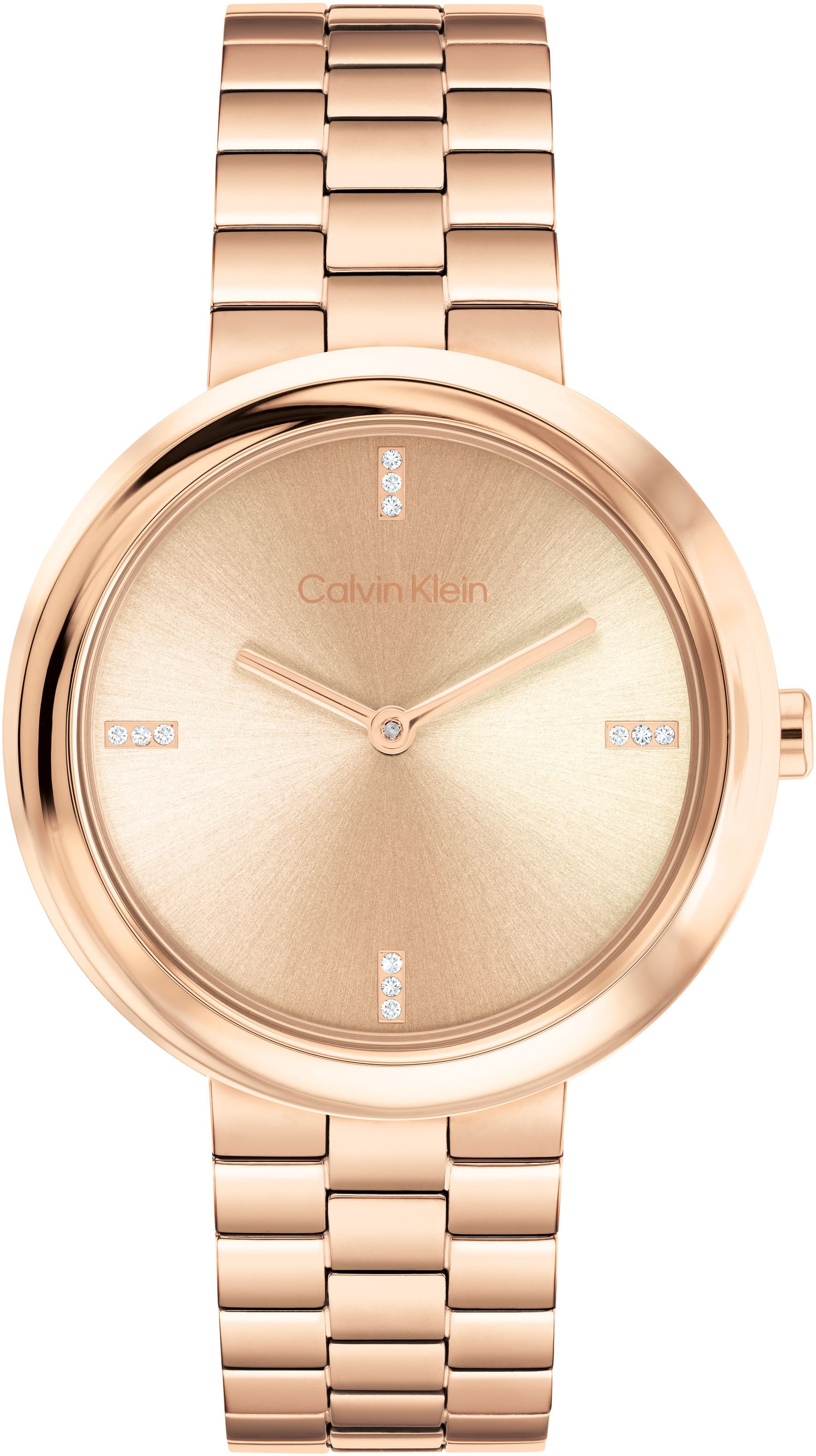 Calvin Klein Quarzuhr Twisted Bezel 25100095, günstig online kaufen