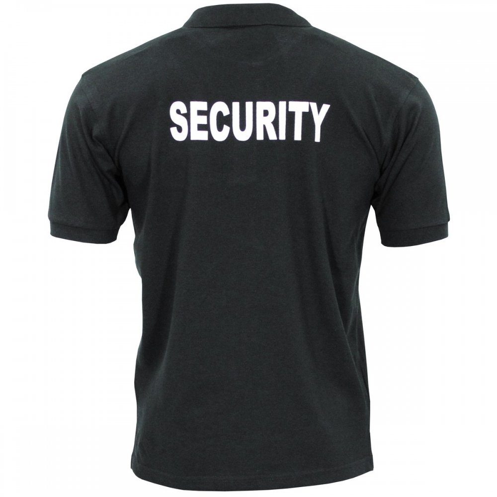 MFH Poloshirt ProCompany Poloshirt, schwarz, Security, bedruckt - XXL günstig online kaufen