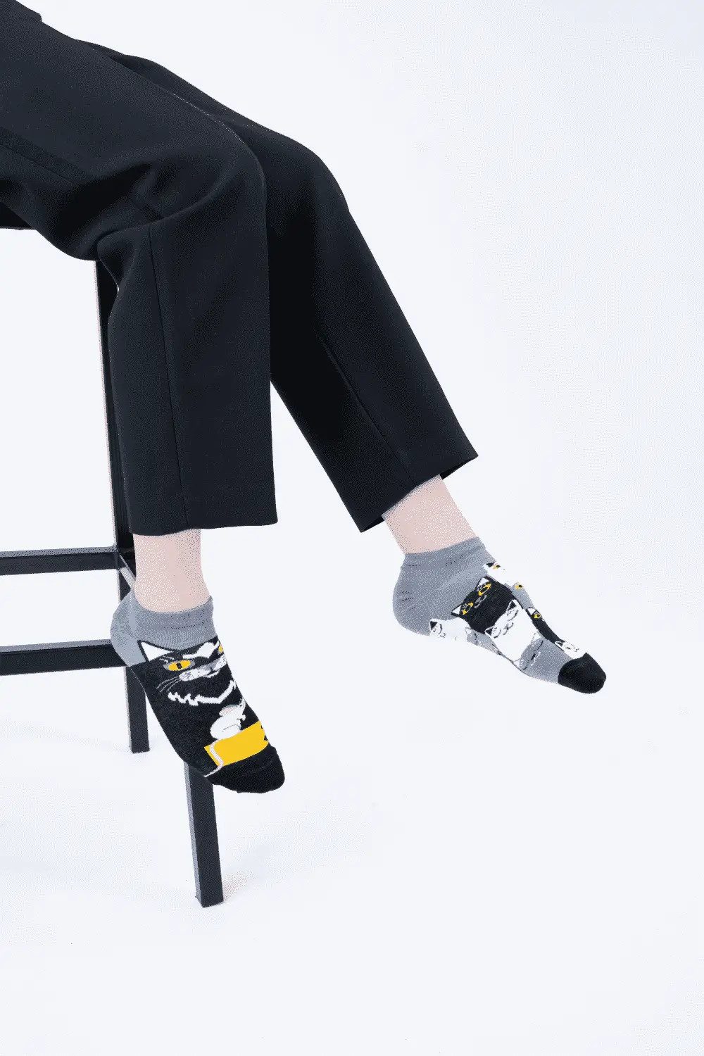 Many Mornings Sneakersocken Many Mornings Sneaker Black Cat (1 Paar, 1-Paar günstig online kaufen