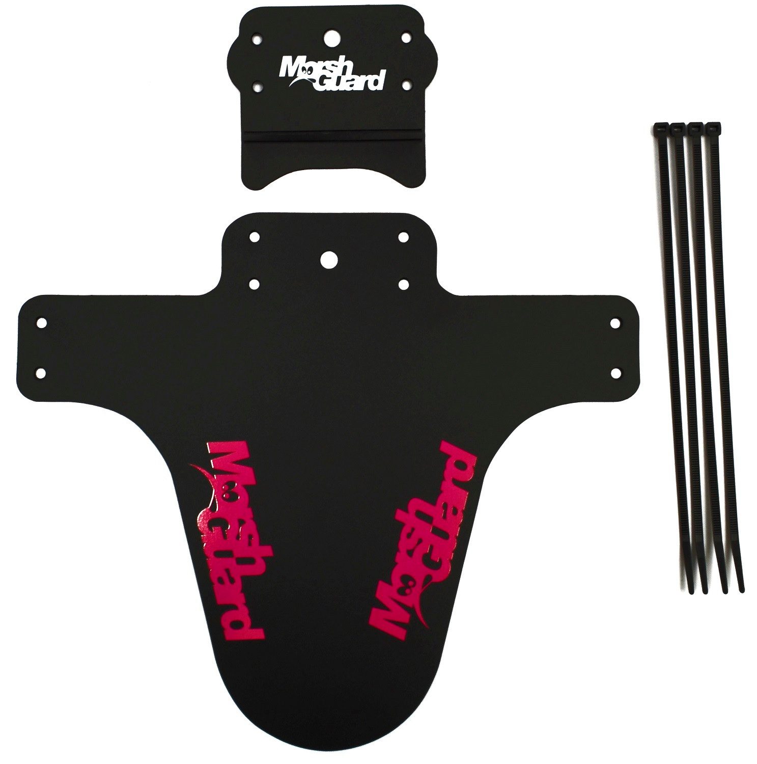 Marsh Guard Schutzblech Marsh Guard Plus Mud Schutzblech Fender Schwarz/Logo PINK