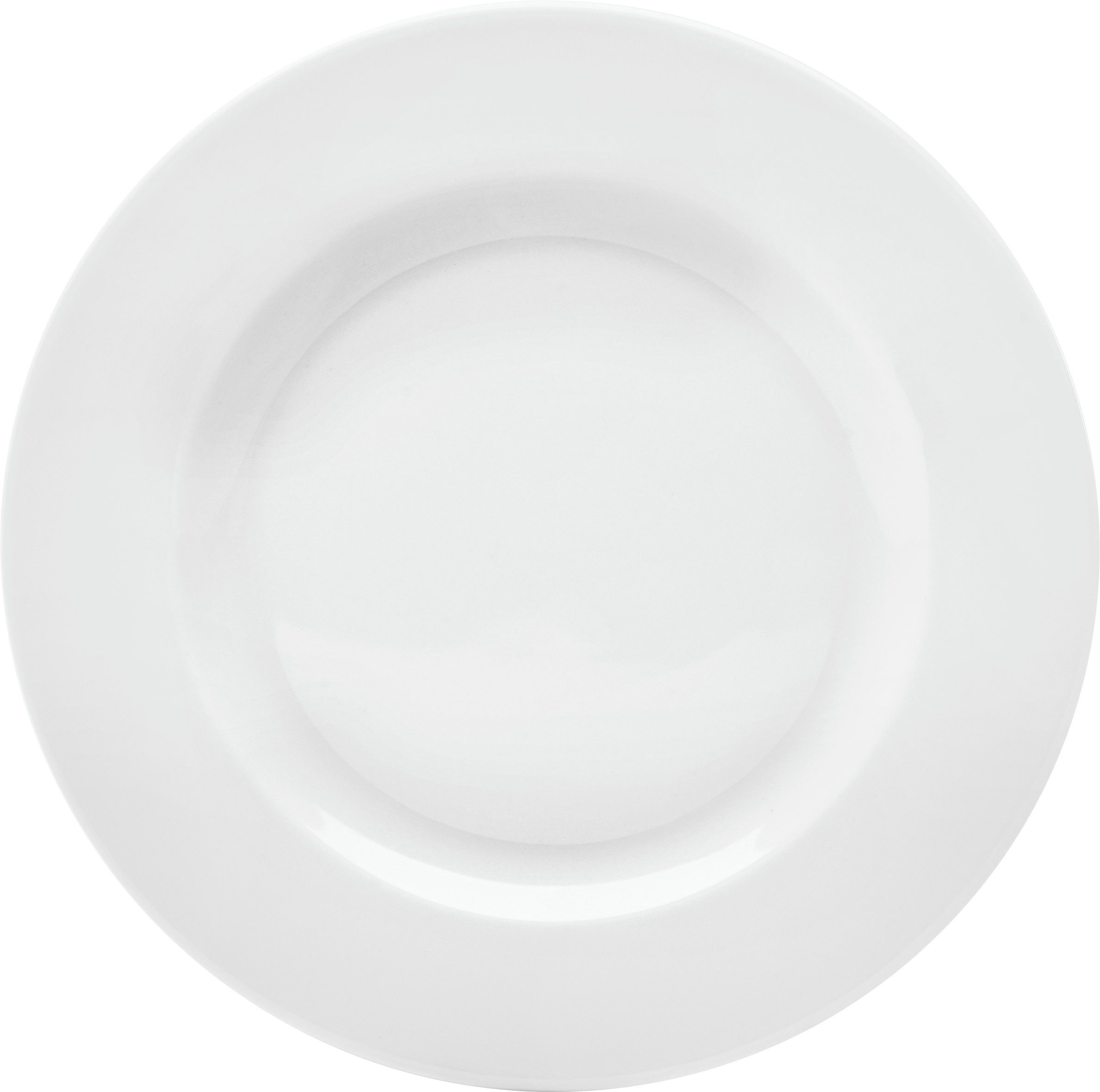 van Well Тарелка обеденная Gourmet, (6 St), spülmaschinenfest und mikrowellengeeignet, Porzellan, Ø 27 cm