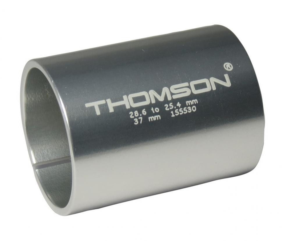 Thomson Fahrradlenker Reduzierhülse Thomson 37mm f. A-Head Vorbau 1.1/8" auf 1" Gabel