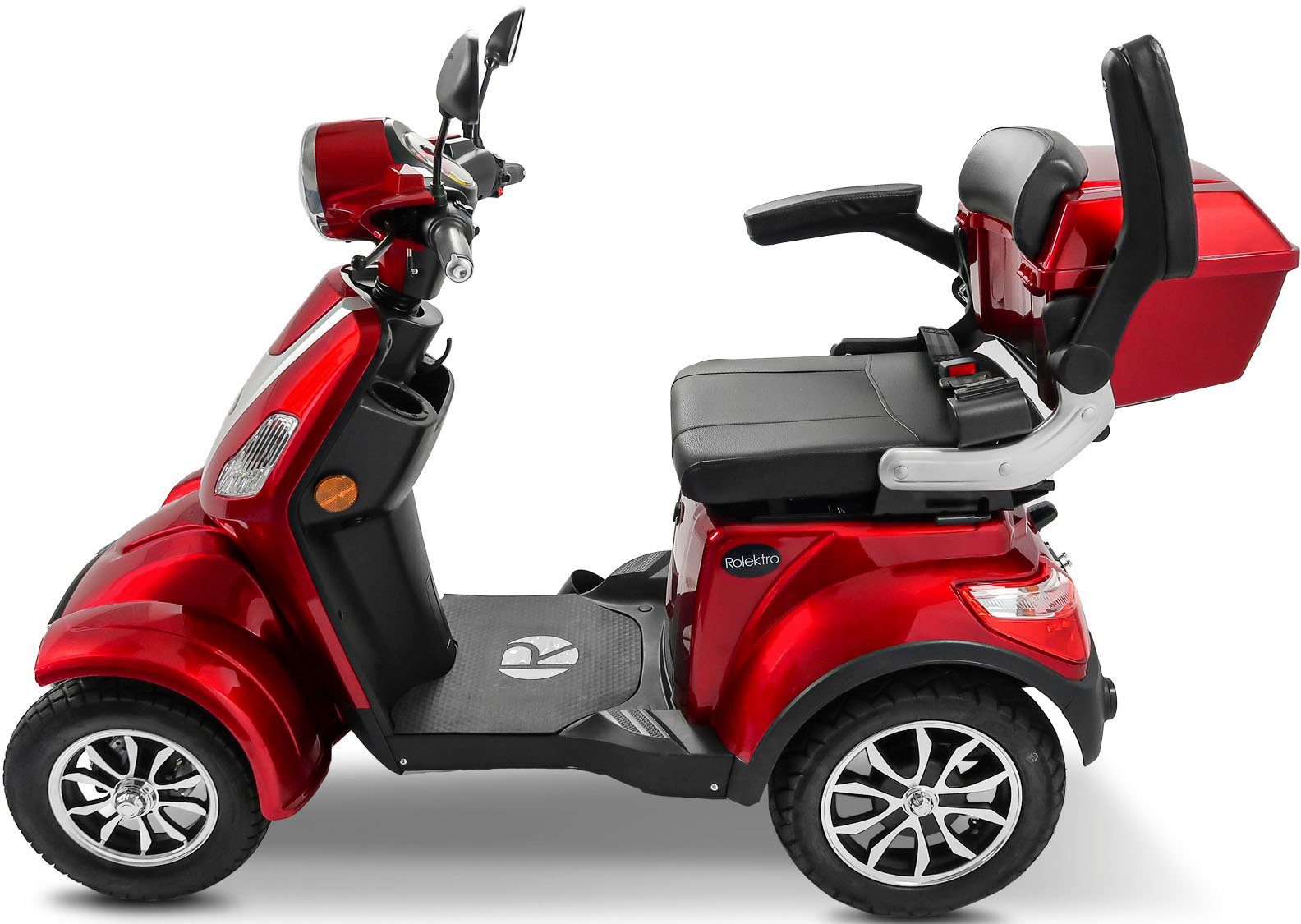 Rolektro electric vehicle Rolektro E-Quad 15 V.3 Lithium, 1000 W, 15 km/h, (with top case)