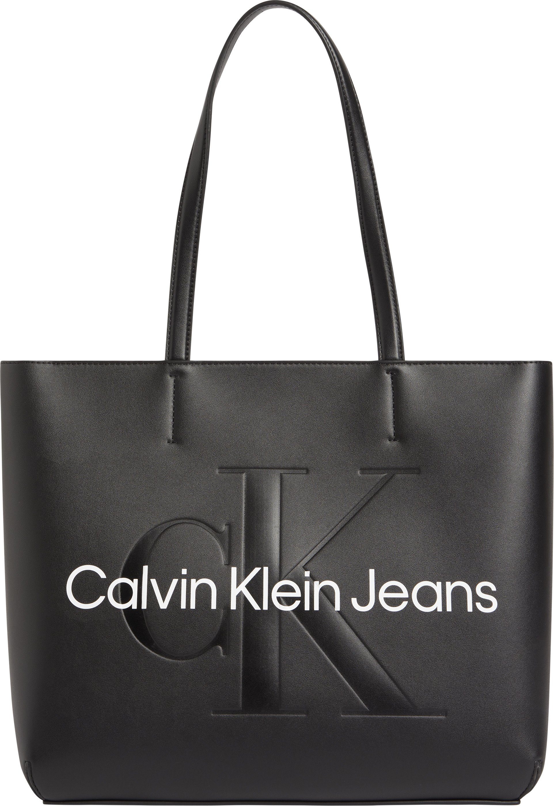 Calvin Klein Jeans Сумки для покупок SCULPTED SHOPPER29 MONO, mit cK-Logoprint vorne