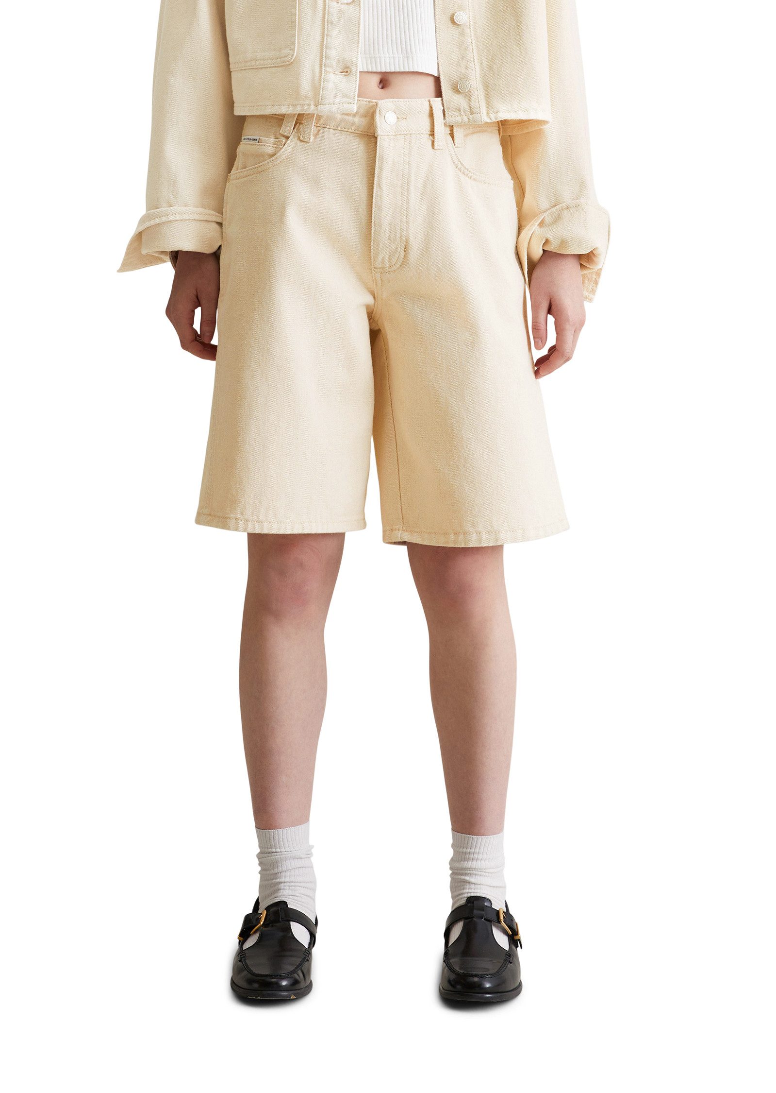 Marc O'Polo DENIM Shorts aus Rigid Denim ohne Elasthan