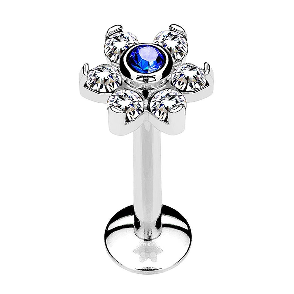 Taffstyle Piercing-Set Piercing Stab Stecker Blüte günstig online kaufen