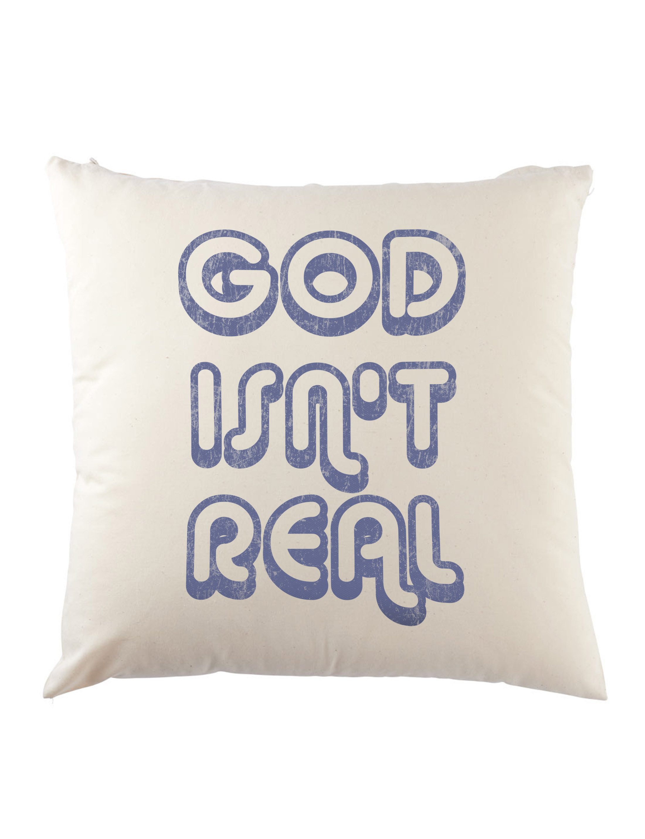 Urban Backwoods Dekokissen God Isn't Real Dekokissen Friedrich Nietzsche Gott Ist To Philosoph, Zarathustra Atheist Atheism Atheismus