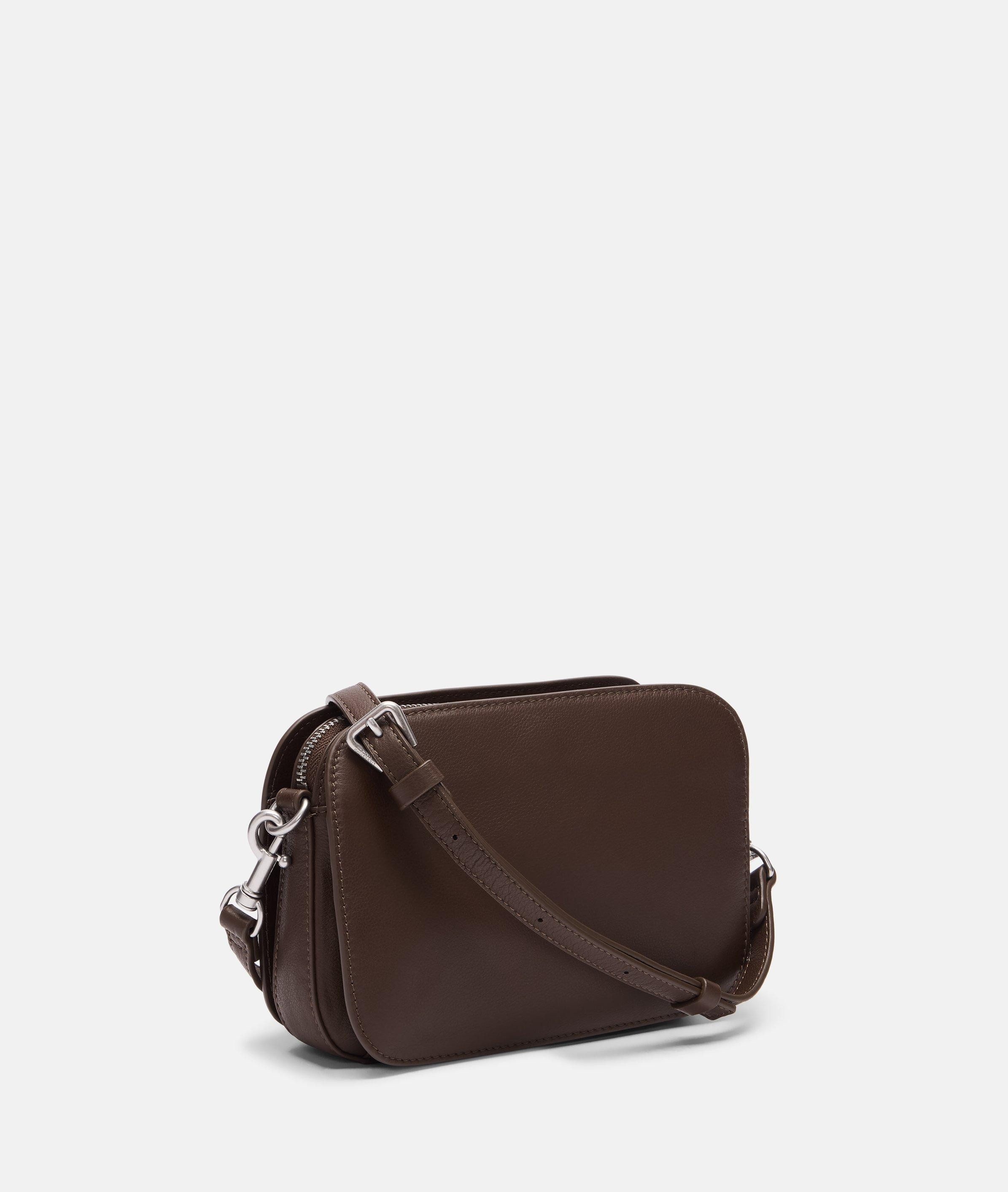 Liebeskind Berlin Umhängetasche Luka Crossbody S, Handliche Crossbody-Bag aus Rindsleder