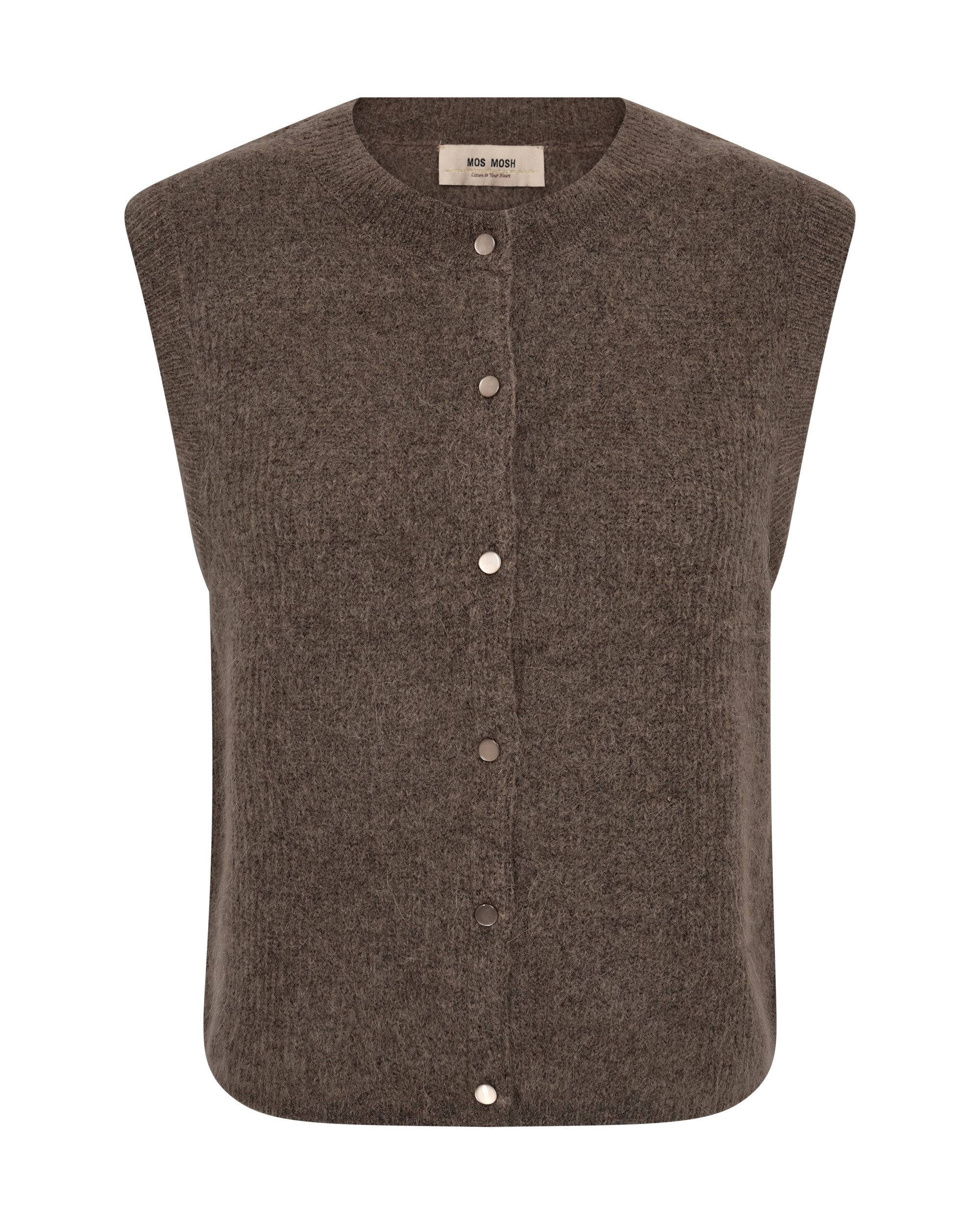 Mos Mosh Steppweste MMAlmine Thora Knit Vest Falcon