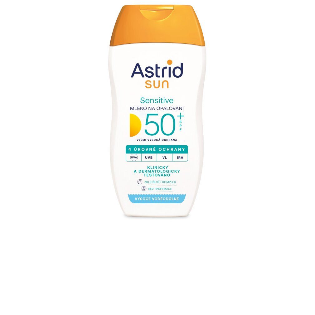 Astrid Körperpflegemittel Bräunungsmilch Sensitive SPF 50+ Sun 150 ml