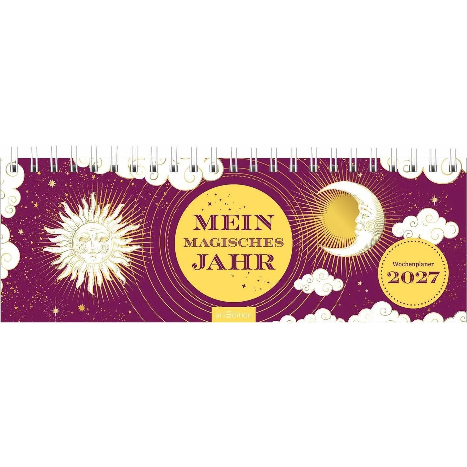 Ars Edition Geburtstagskalender Tischkalender Mein magisches Jahr 2027