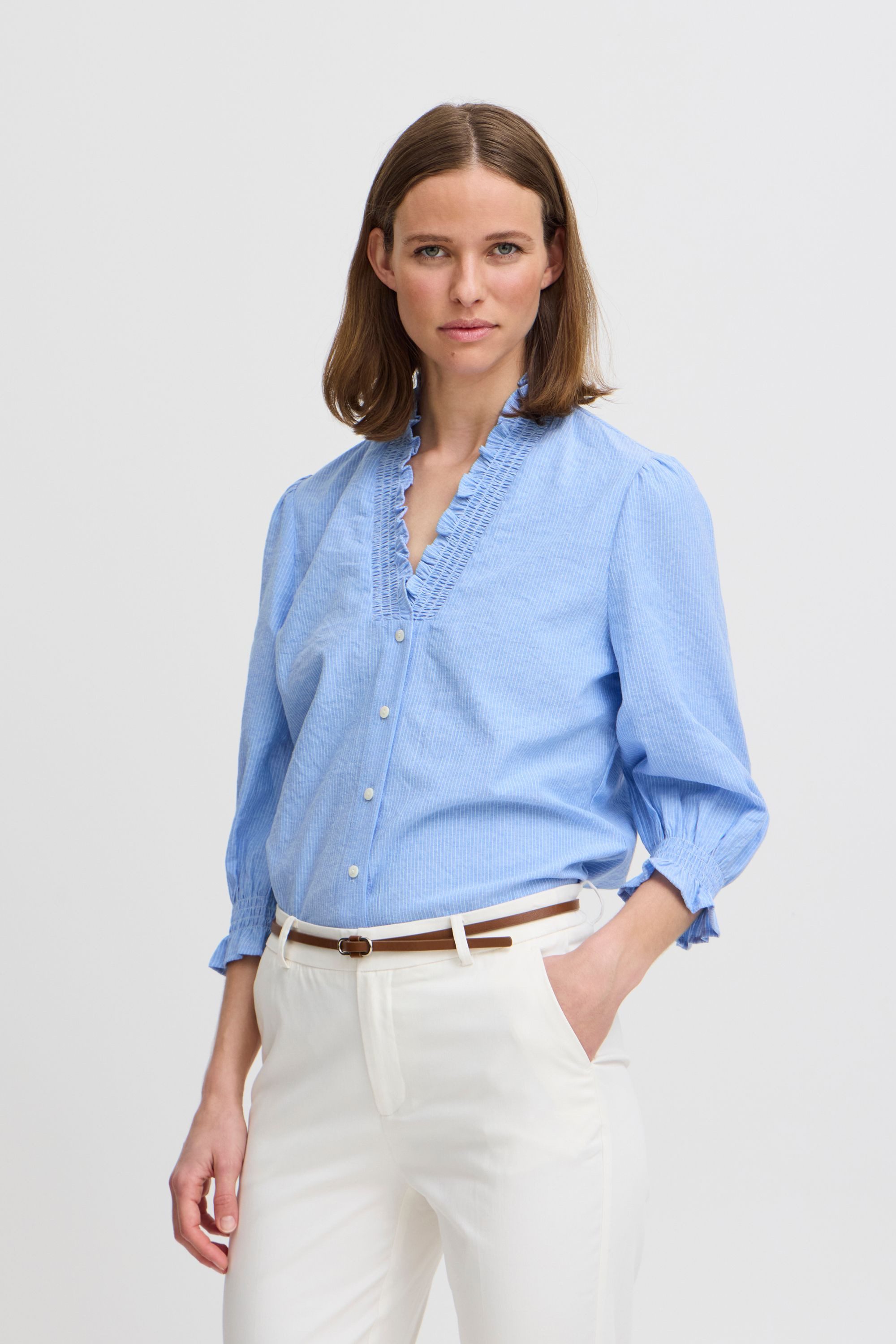 Kurzarmbluse BYISTRIBE SHIRT -