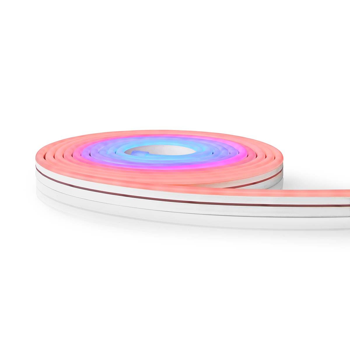 Nedis LED-Streifen WIFILN51CRGB, WLAN-Steuerung, wetterfest, RGB-Farben für innen und außen.