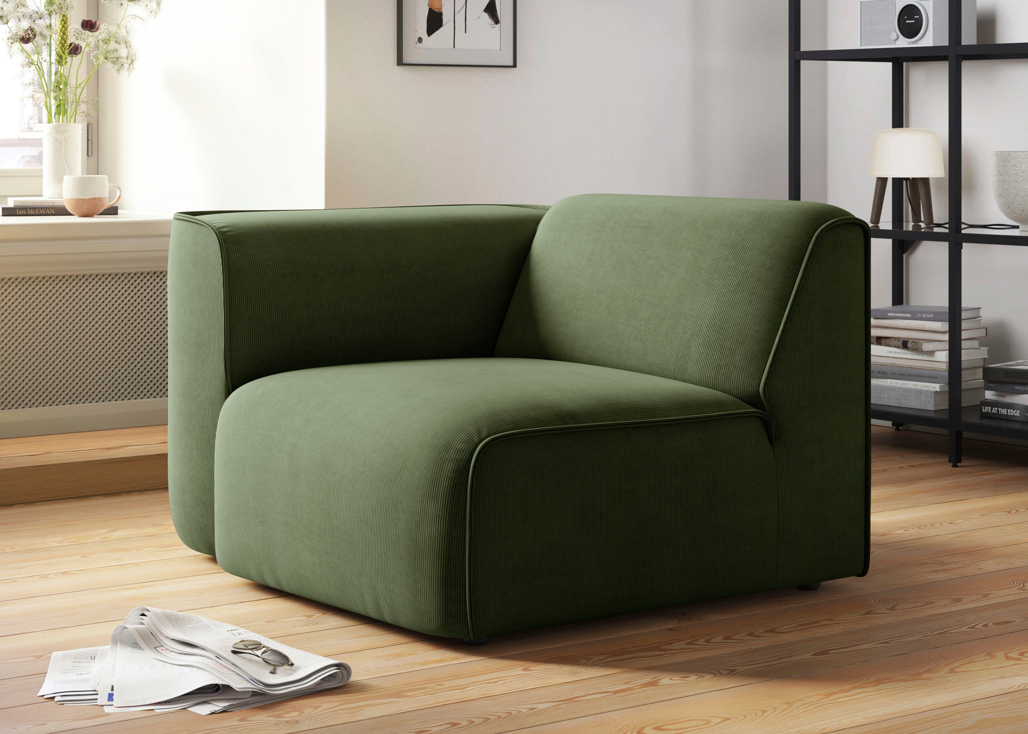 RAUM.ID Sessel Merid Sofa-Eckelement, Maße B/T/H: günstig online kaufen
