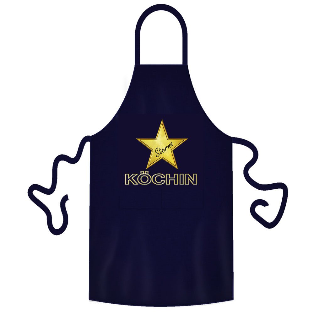 teprovo Grillschürze Kochschürze Schürze 116cm Dunkelblau günstig online kaufen
