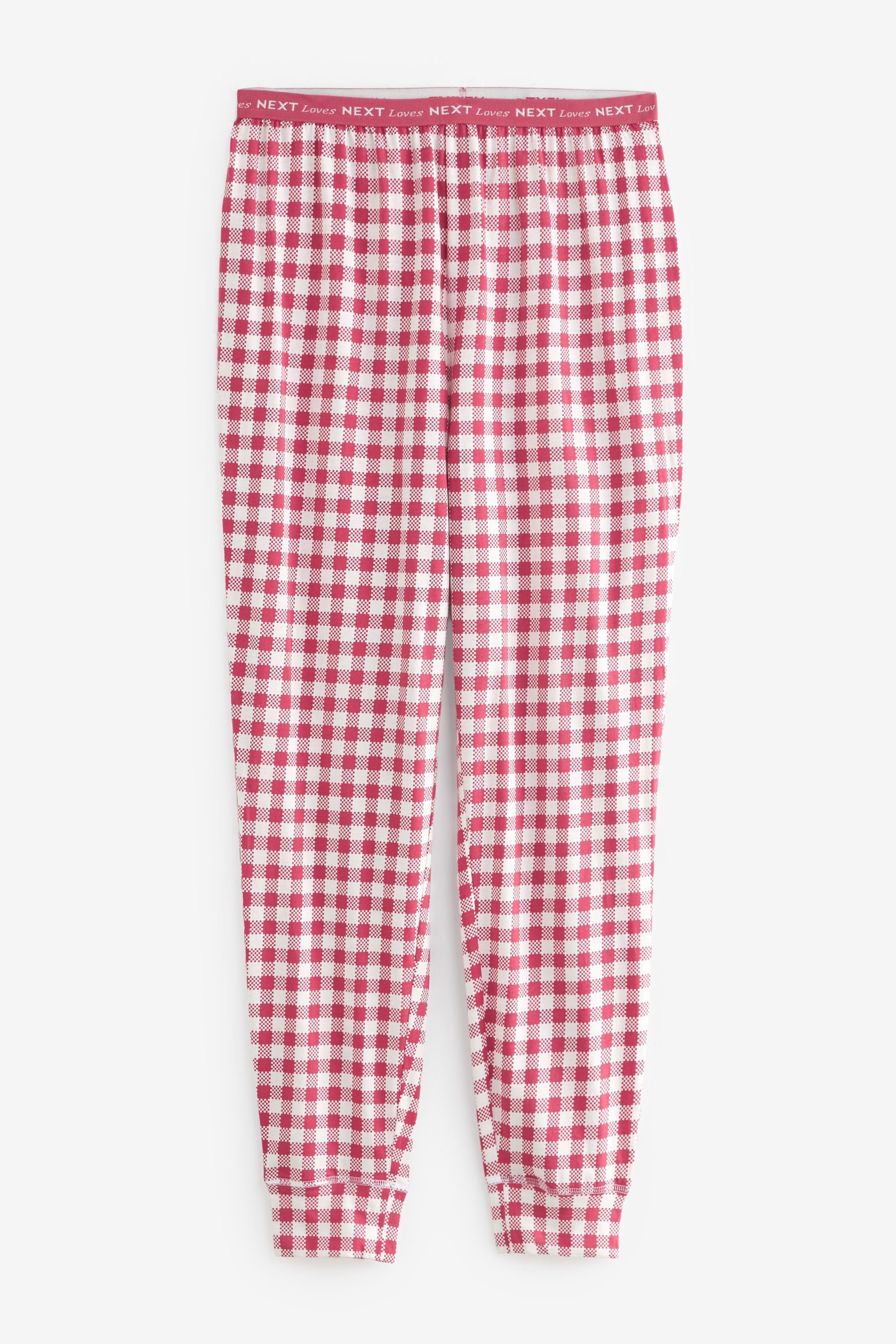 Next Pyjama Langärmelige Pyjamas aus tlg) (4 2er-Pack Baumwolle