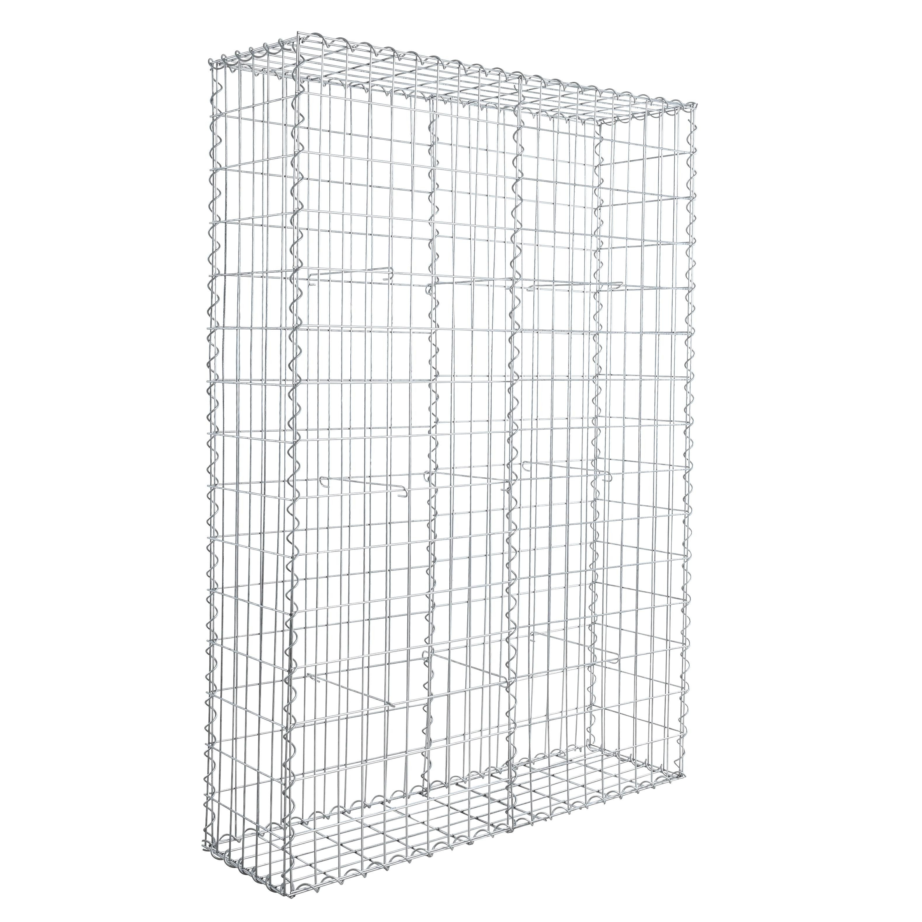 ESTEXO Gabionenzaun Gabione Steingabione Steinkorb 100x200x30 cm Gabionenwand Gabionenko