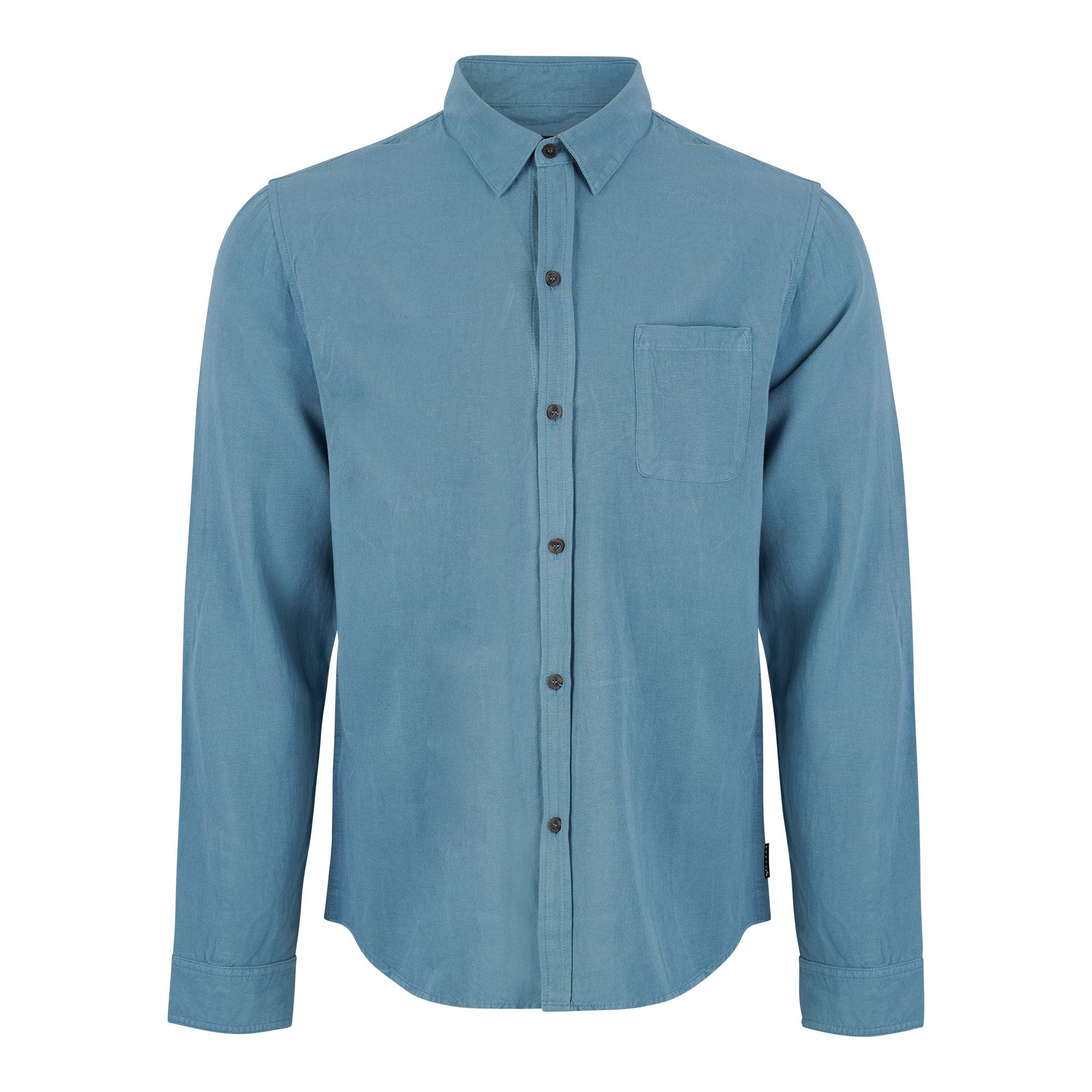 Rusty Leinenhemd OVERTONE LONG SLEEVE LINEN SHIRT