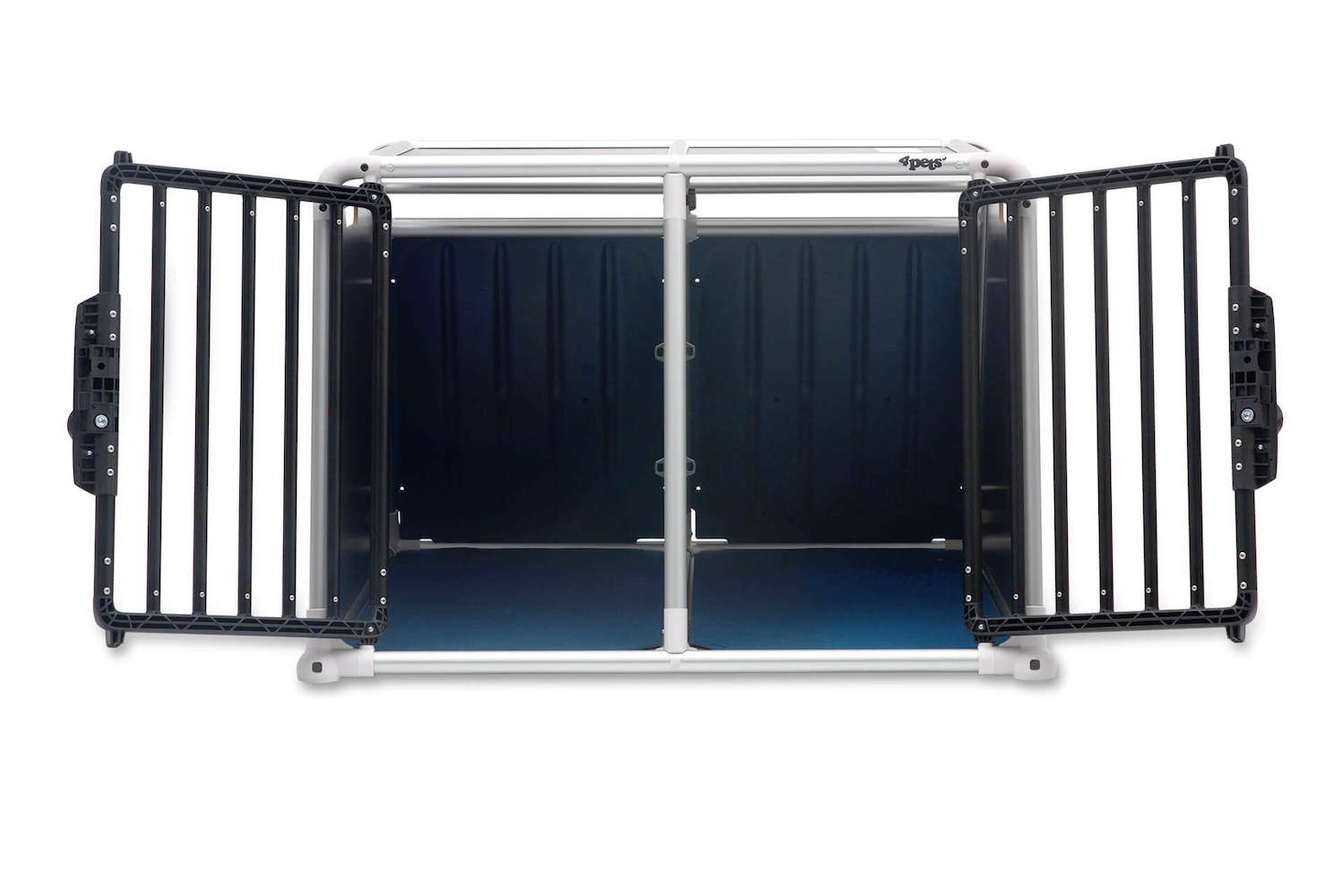 4pets Hunde-Transportbox Hundebox für 2 Hunde