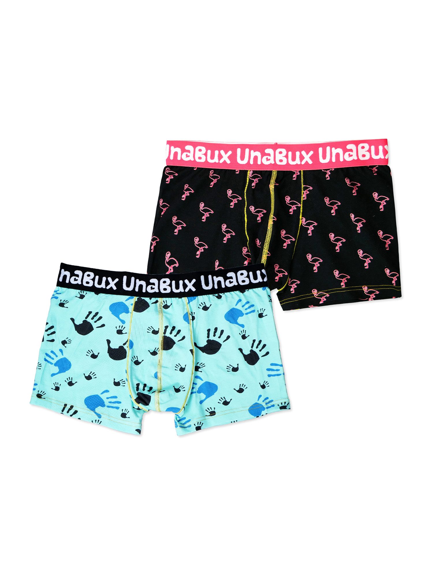 UnaBux Retro Pants Boxer Briefs FIVE FINGERS Mix (2-St)