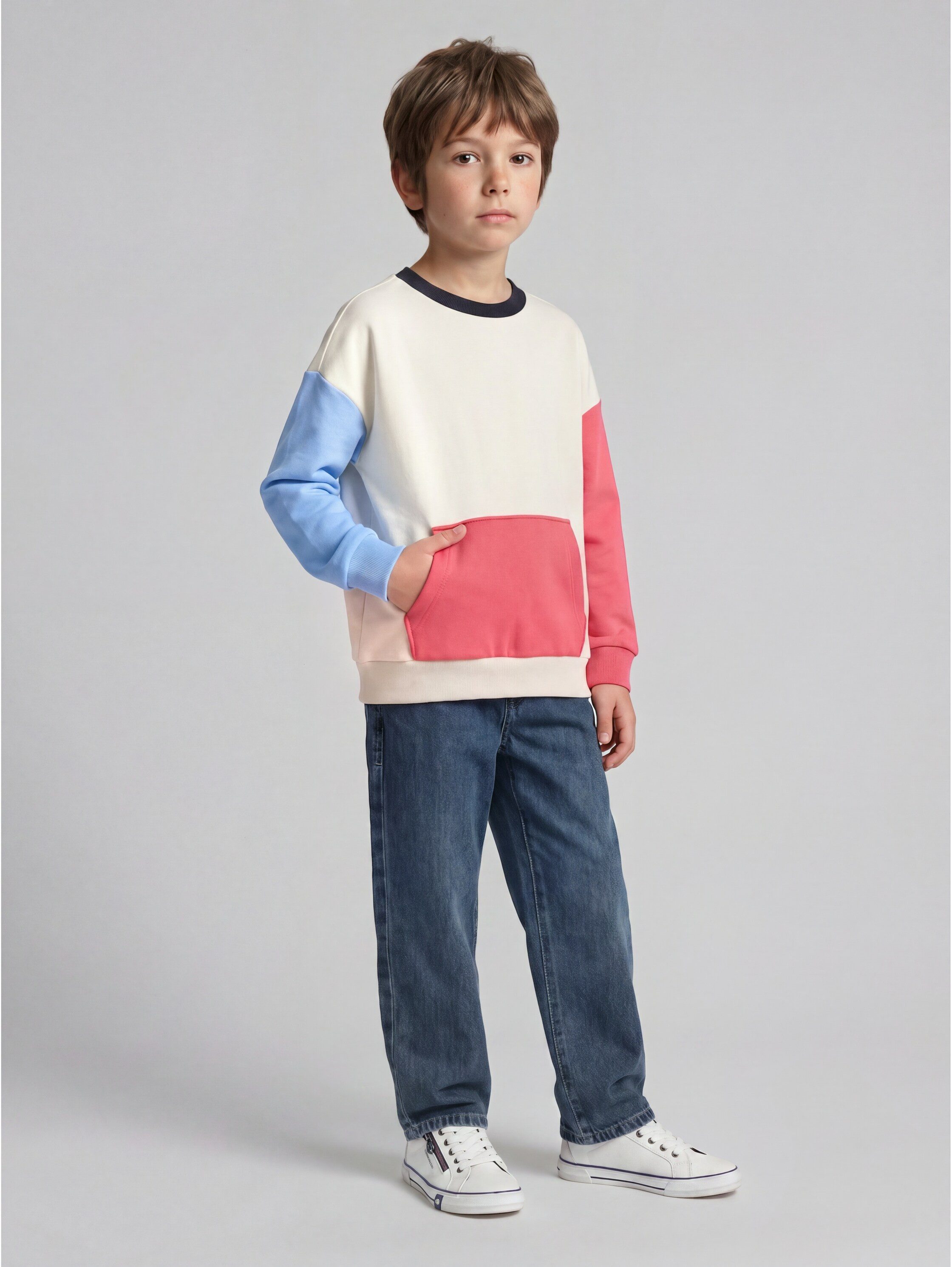 TOM TAILOR Sweater im Colorblocking-Style / für Boys