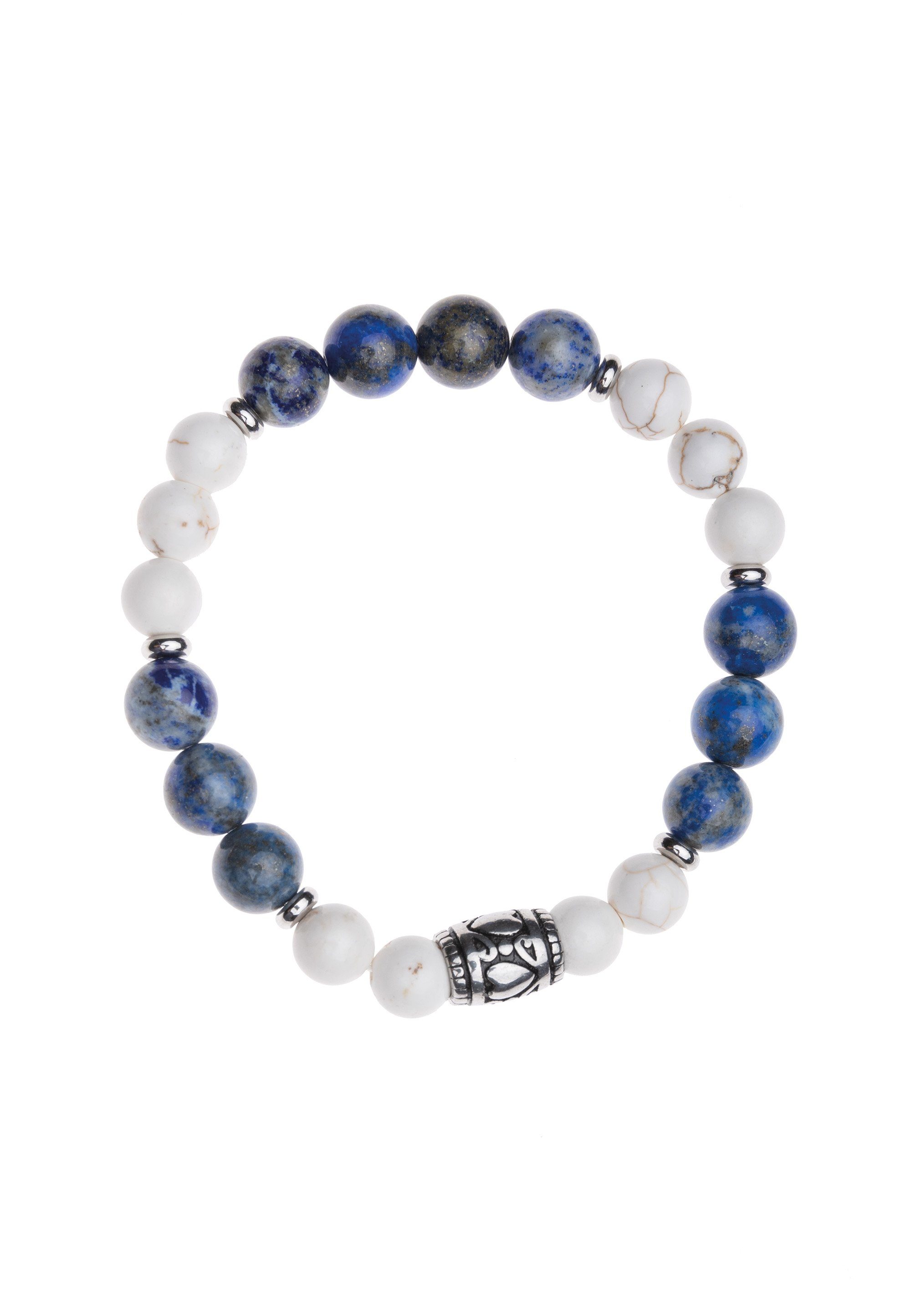 Perlenarmband "Pearl" mit Edelsteinen, elastisch
