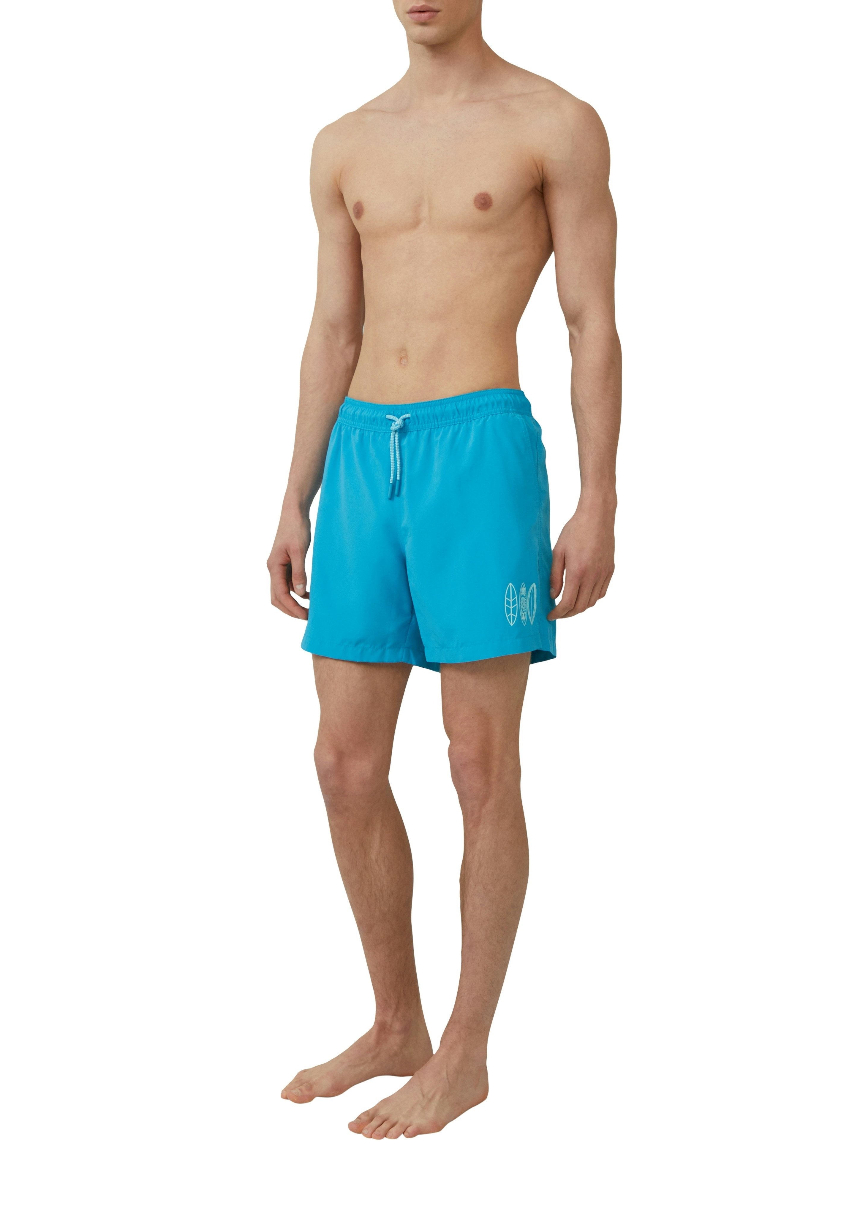 s.Oliver Strandshorts Sommerhose mit elastischem Bund