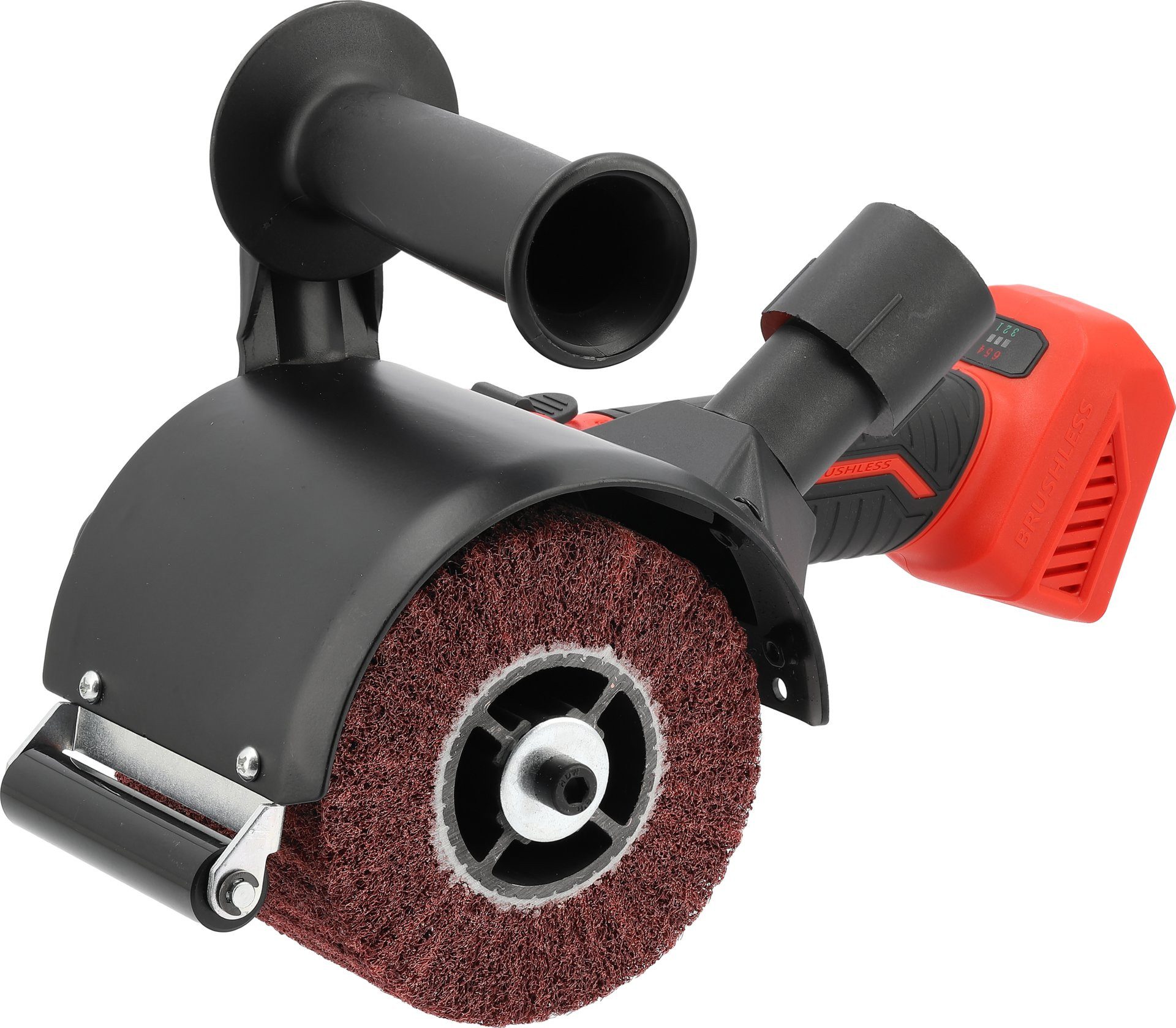 Yato Winkelschleifer Akku-Satiniermaschine 18V mit bürstenlosem Motor