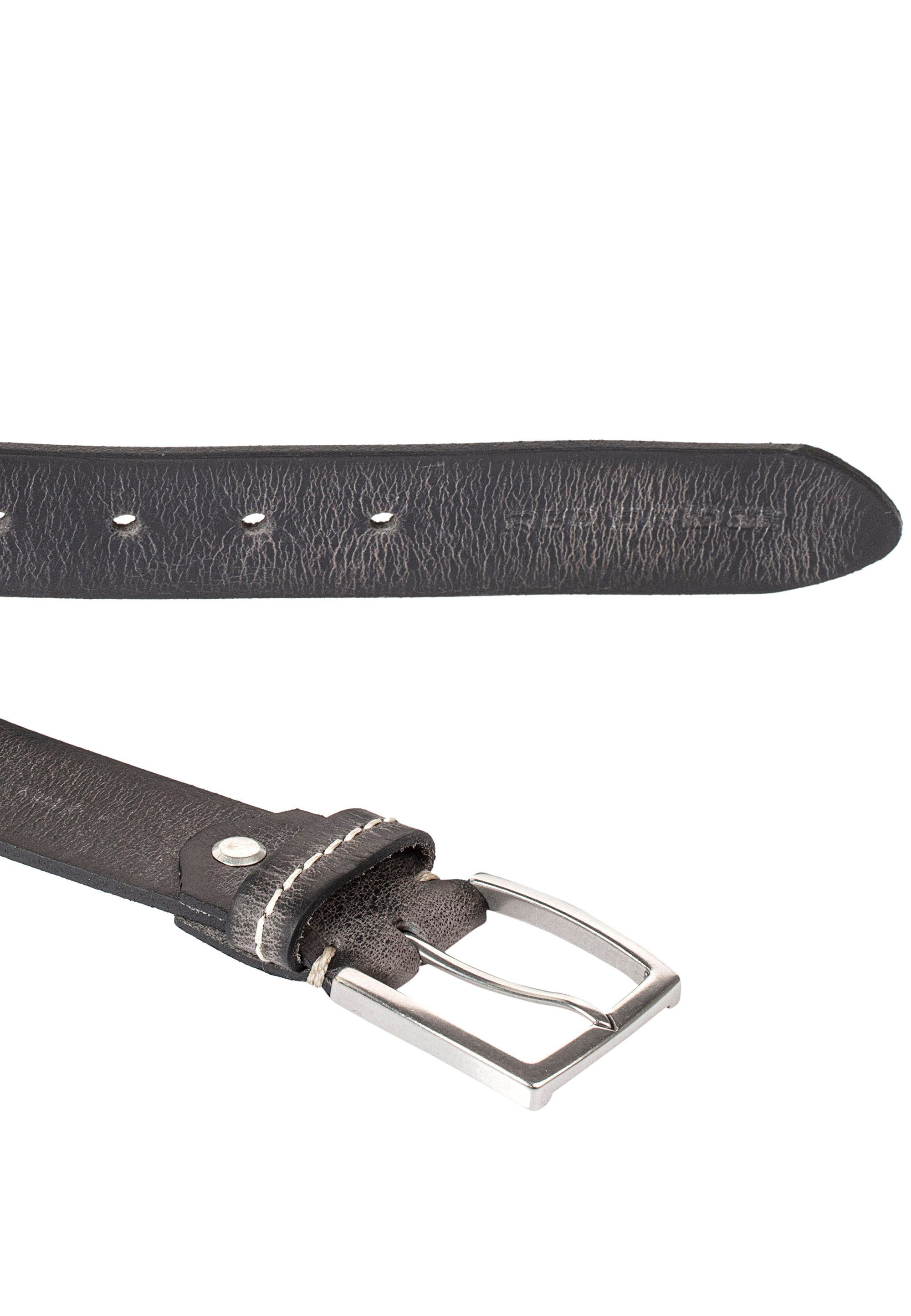 RedBridge Ledergürtel mit Kontrastnaht – Stilvoller Gürtel im Vintage-Look