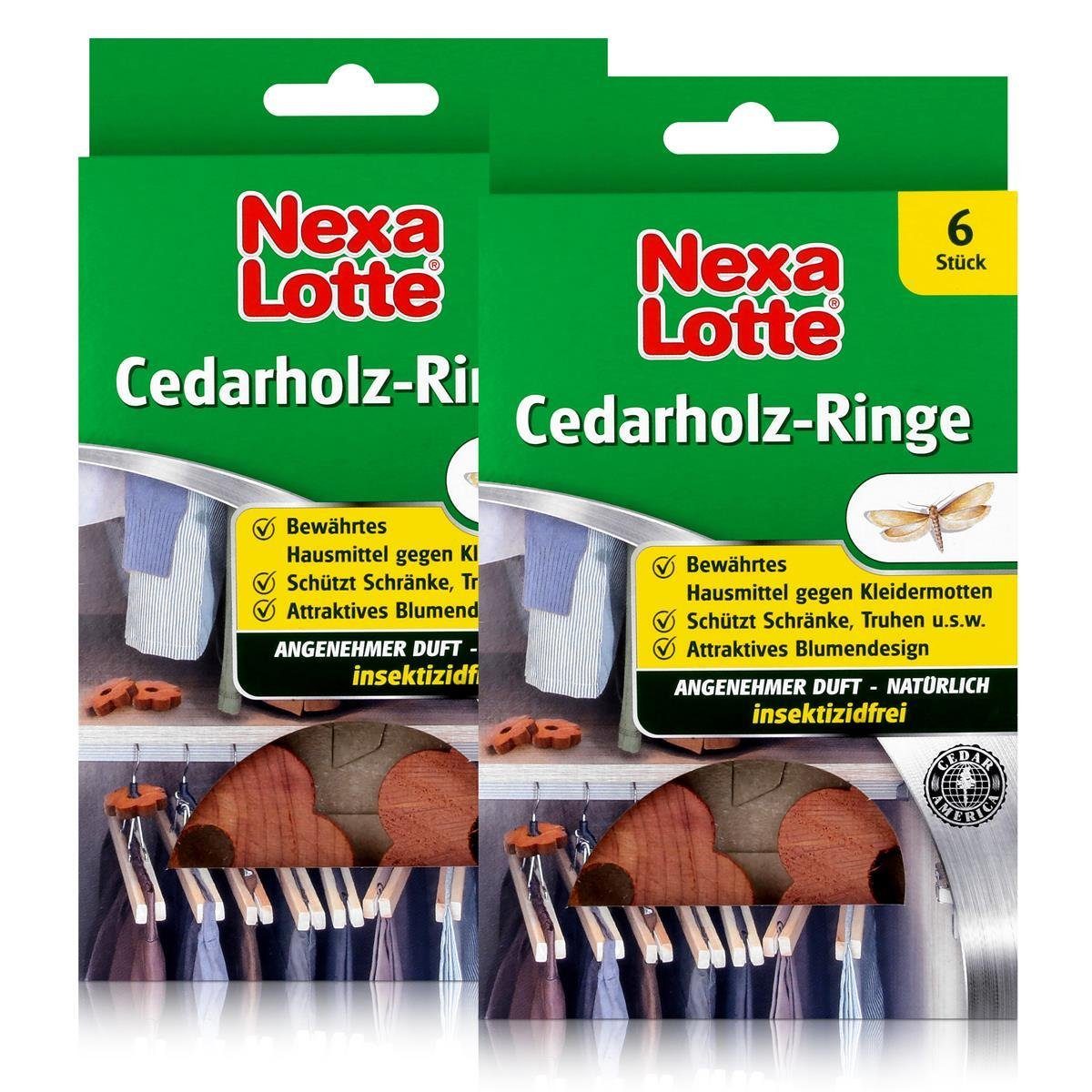 Nexa Lotte Insektenfalle Nexa Lotte Cedarholz-Ringe 6 stk. - angenehmer  Duft, insektizidfrei (2