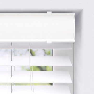Jalousie Kunststoff 60x130, Lichtdurchlässig, Weiß, Cocoon Home, freihängend, Feuchtigkeitsbeständig