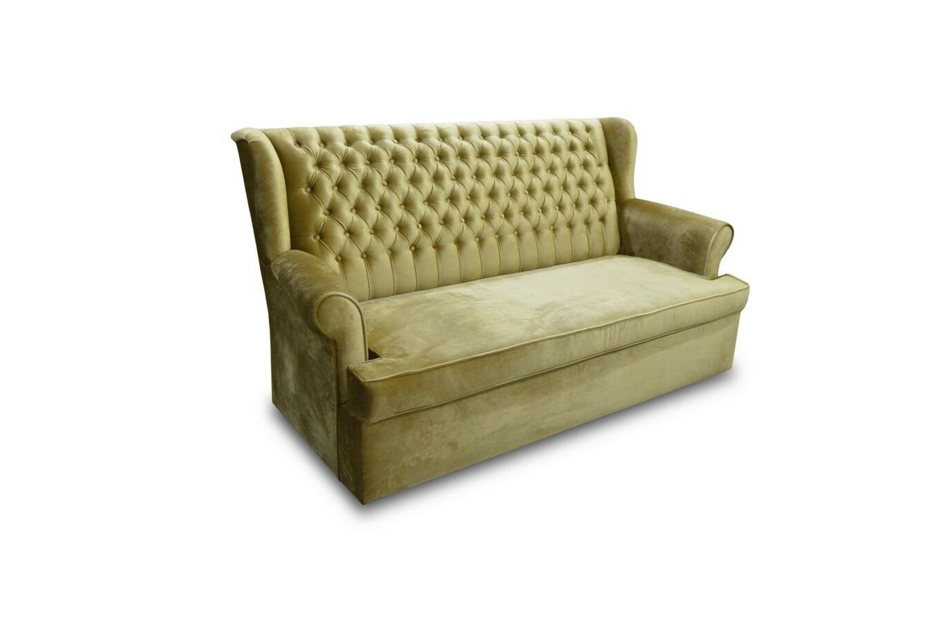 Sofa Polster in Sofa Sitz, Designer Europe Bettfunktion Couch Chesterfield Made Mit JVmoebel