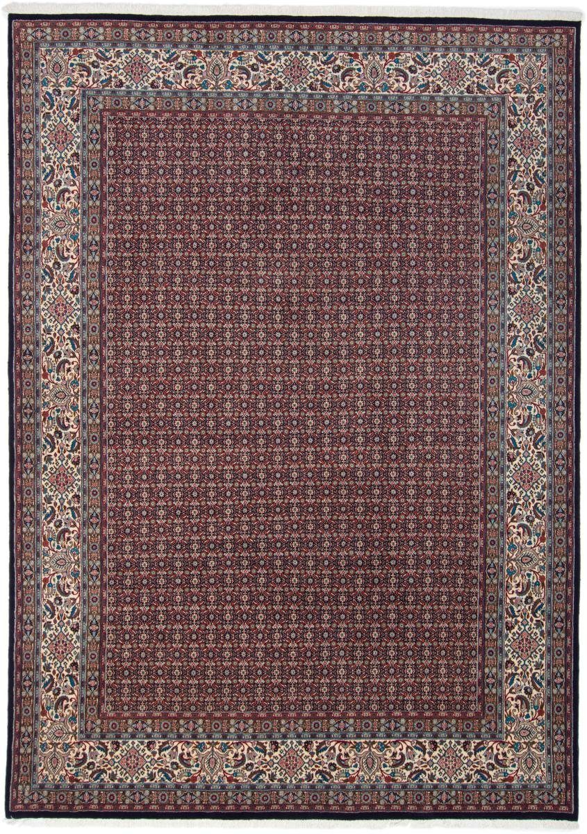 Orientteppich Moud 246x346 Handgeknüpfter Orientteppich / Perserteppich, Nain Trading, rechteckig, Höhe: 12 mm