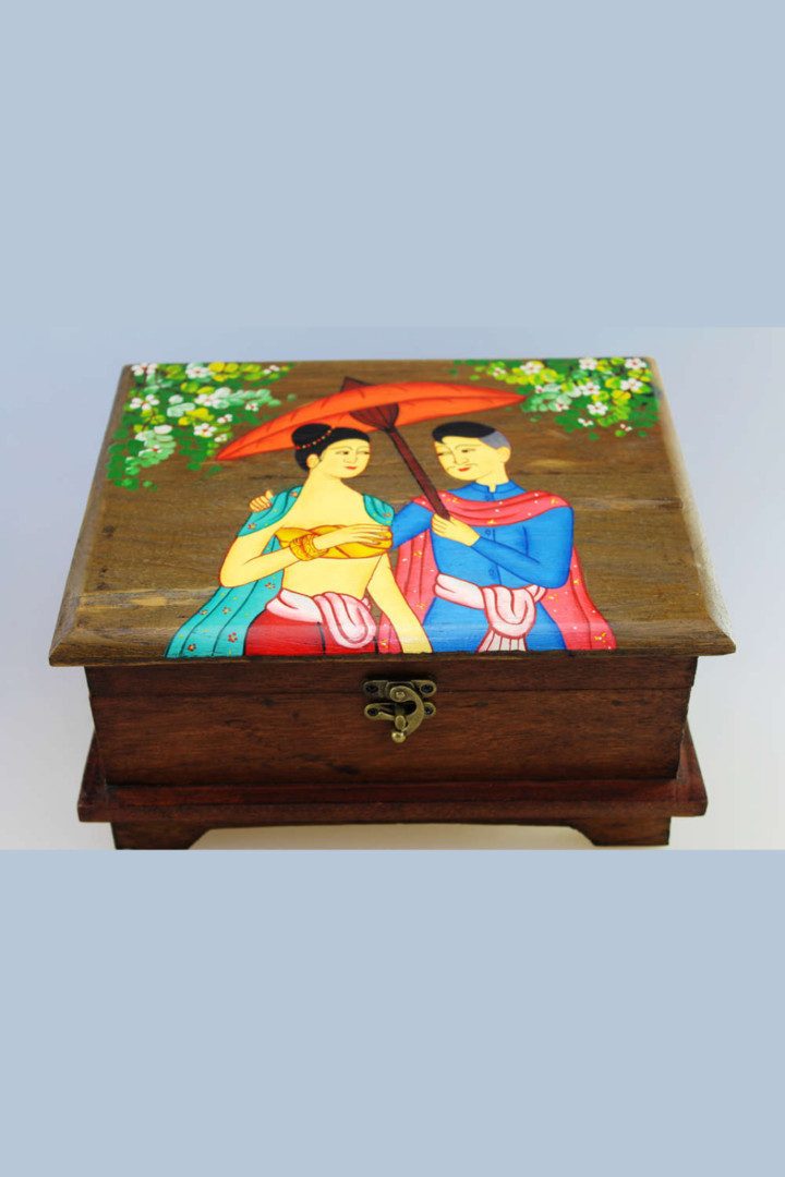 Kinaree Schmuckkasten Schatulle Liebespaar (1 St)