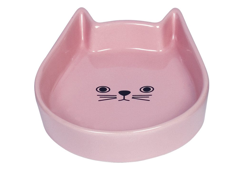 Nobby Napf Nobby Keramikschale Kitty Face - pink von Nobby